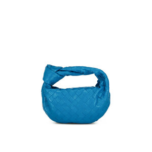 BOTTEGA VENETA◇MINI THE POUCH/ミニザポーチ/牛革/パープル