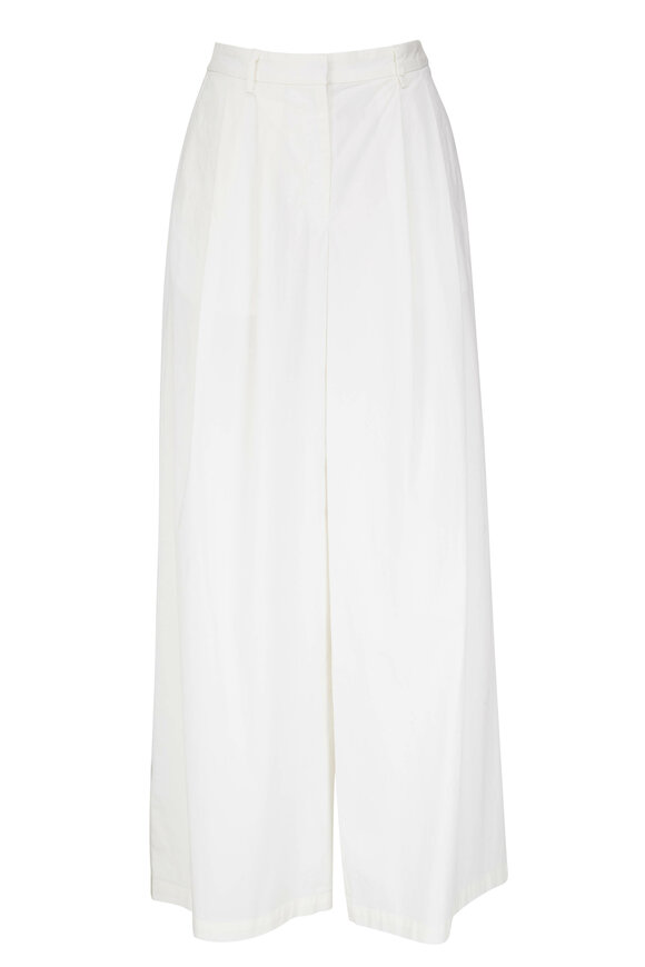 Nili Lotan - Dillion White Cotton Pant