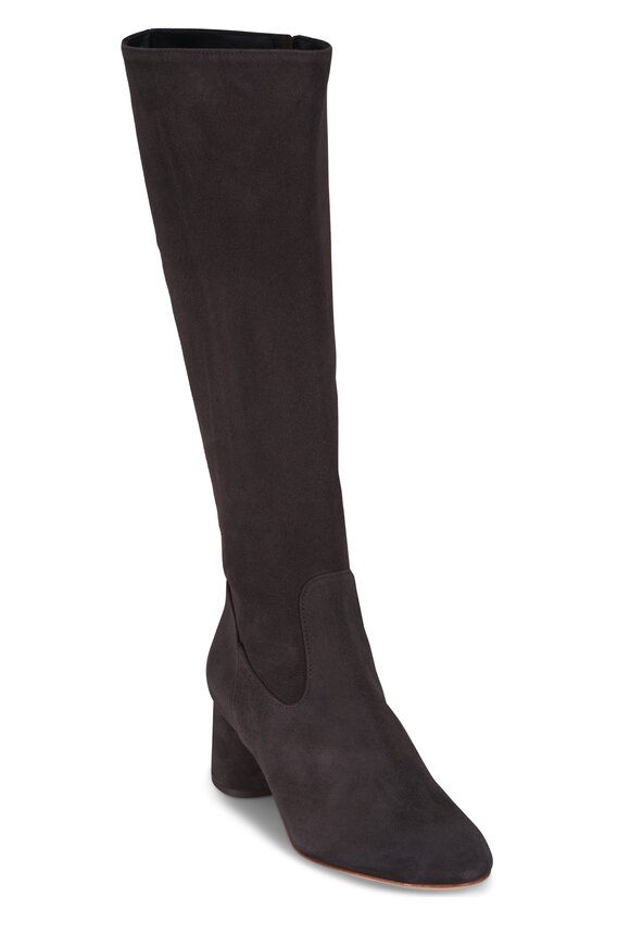 Aquatalia - Paulina Graphite Suede Shearling Boot Aquatalia - Paulina Graphite Suede Shearling Boot