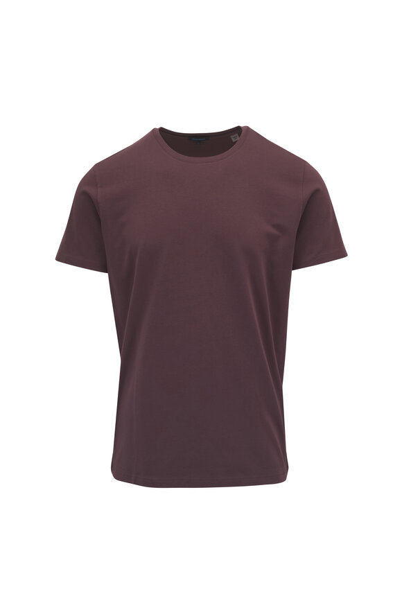 James Perse - Olive Gray Jersey Cotton T-Shirt | Mitchell Stores