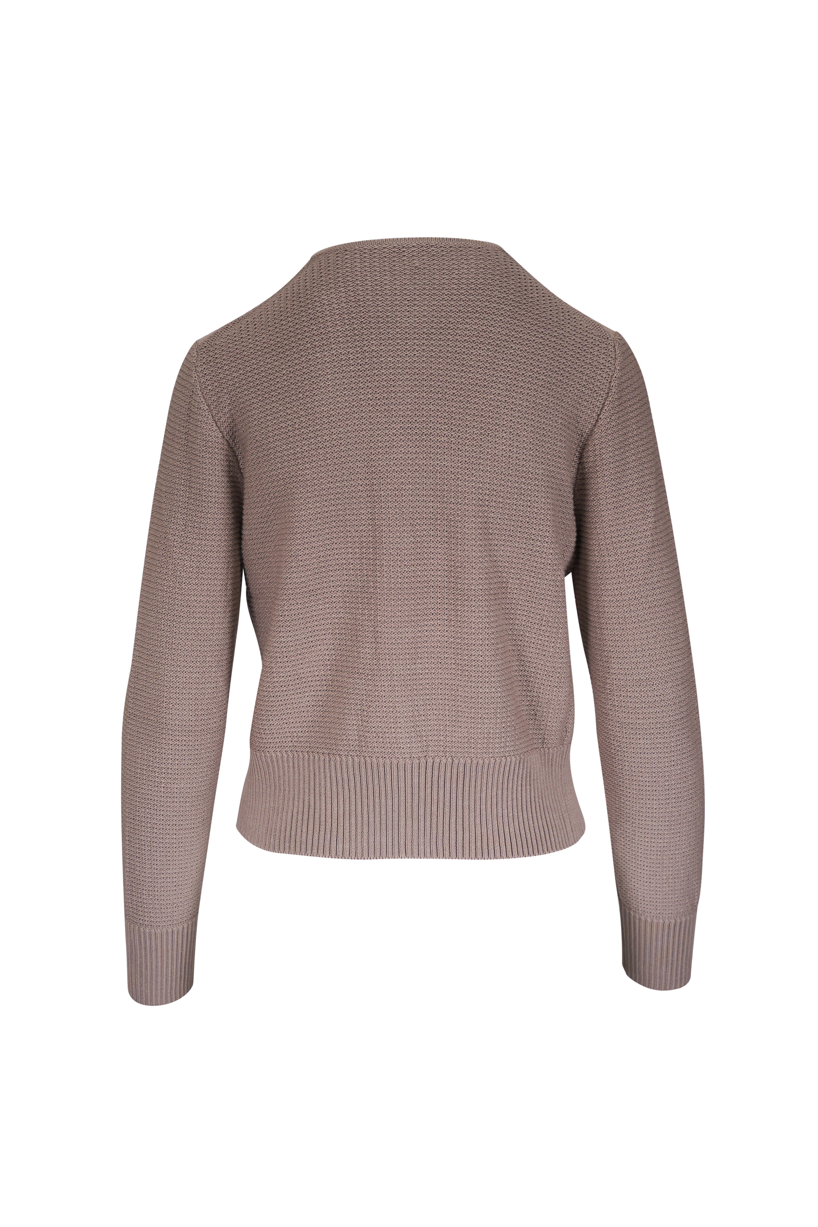 Lafayette 148 New York - Hickory Textured Front Zip Cardigan