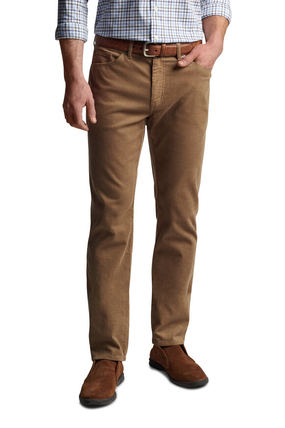 Peter Millar - Khaki Superior Soft Corduroy Pant