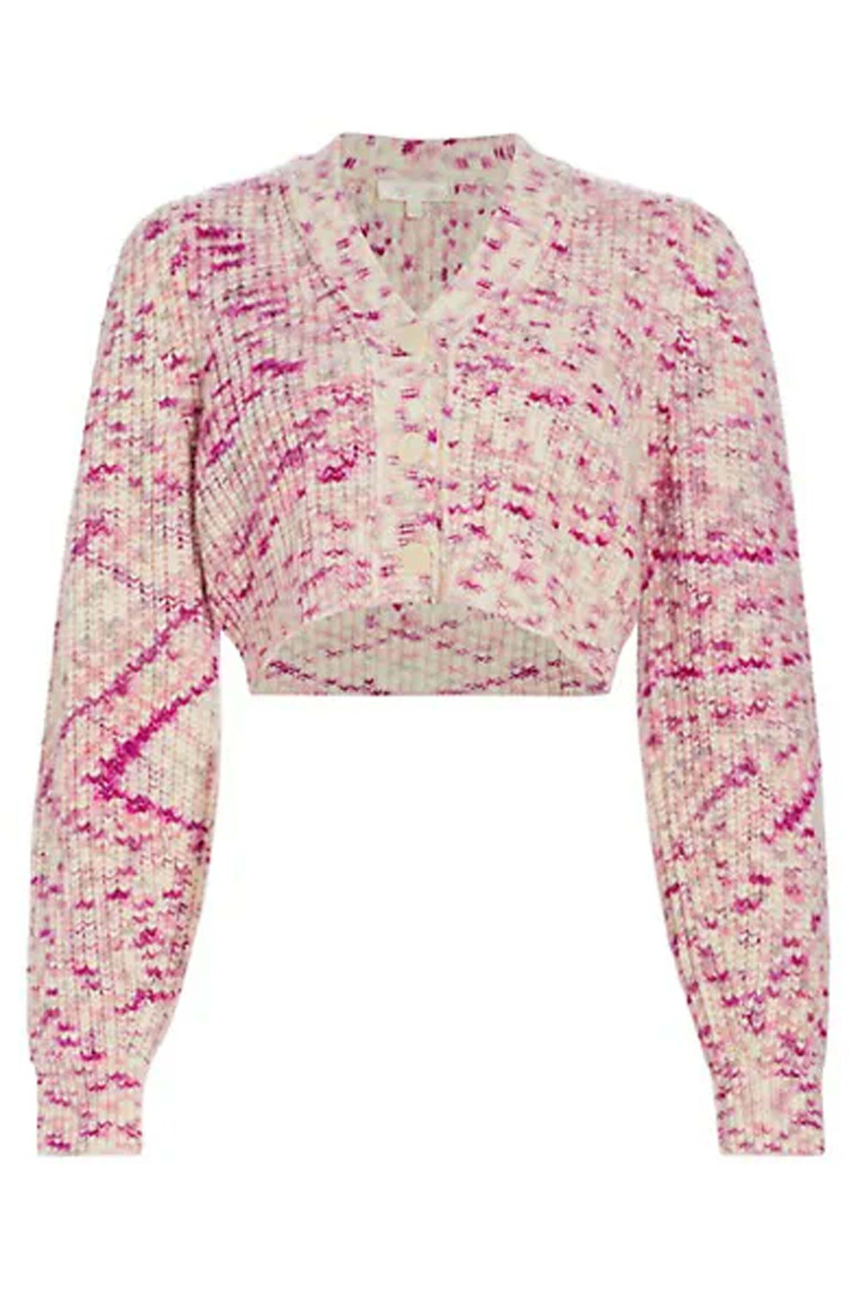 Loveshackfancy - Berry Medley Avignon Crop Cardigan