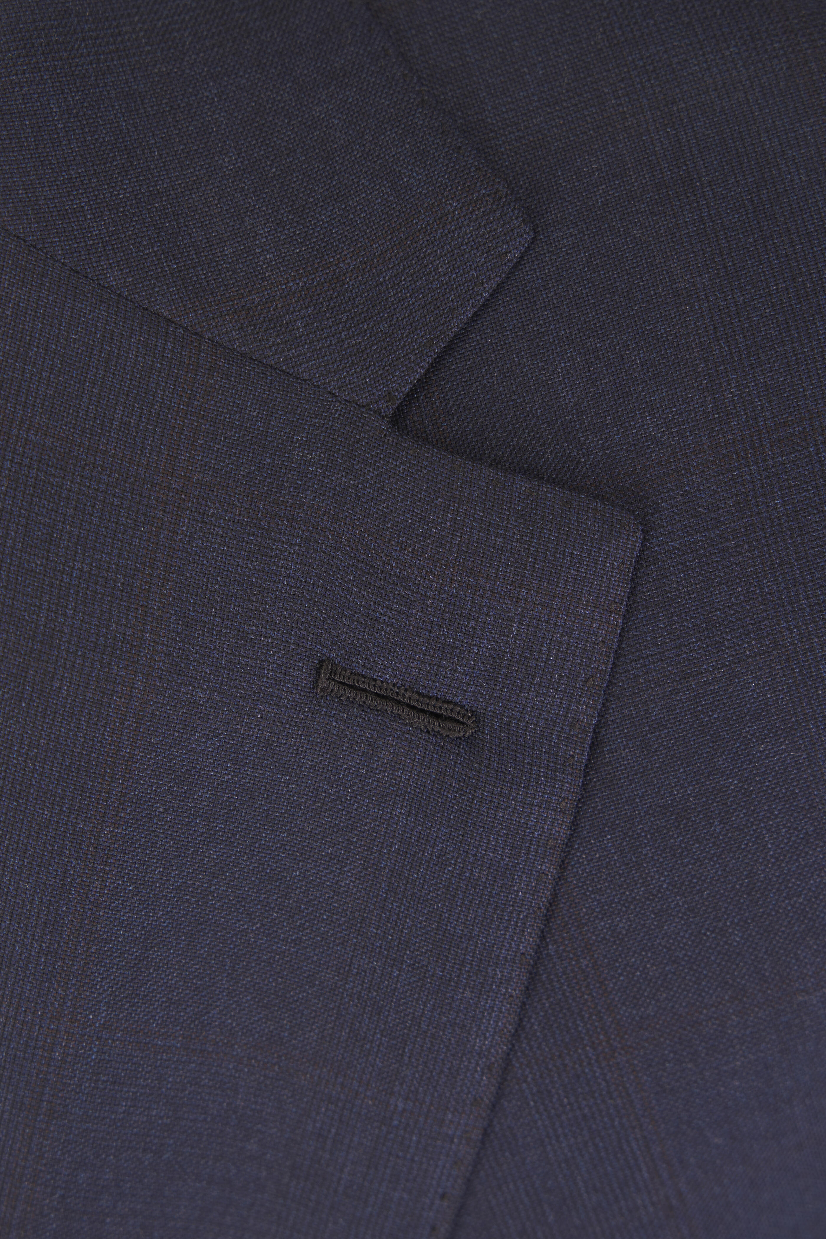 Brioni - Brunico Navy Windowpane Wool Suit - view 3