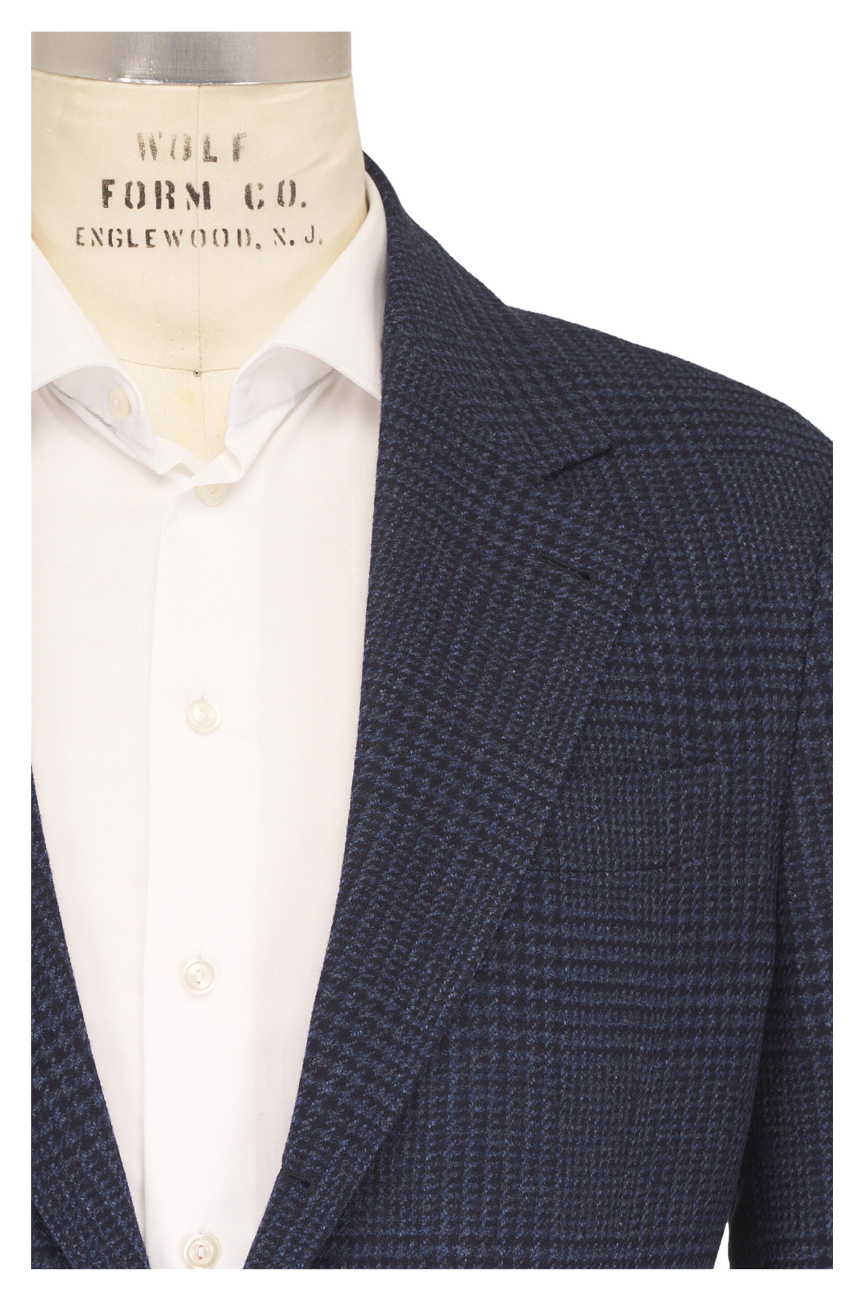 Brunello Cucinelli - Blue Wool & Cashmere Sportcoat - view 1