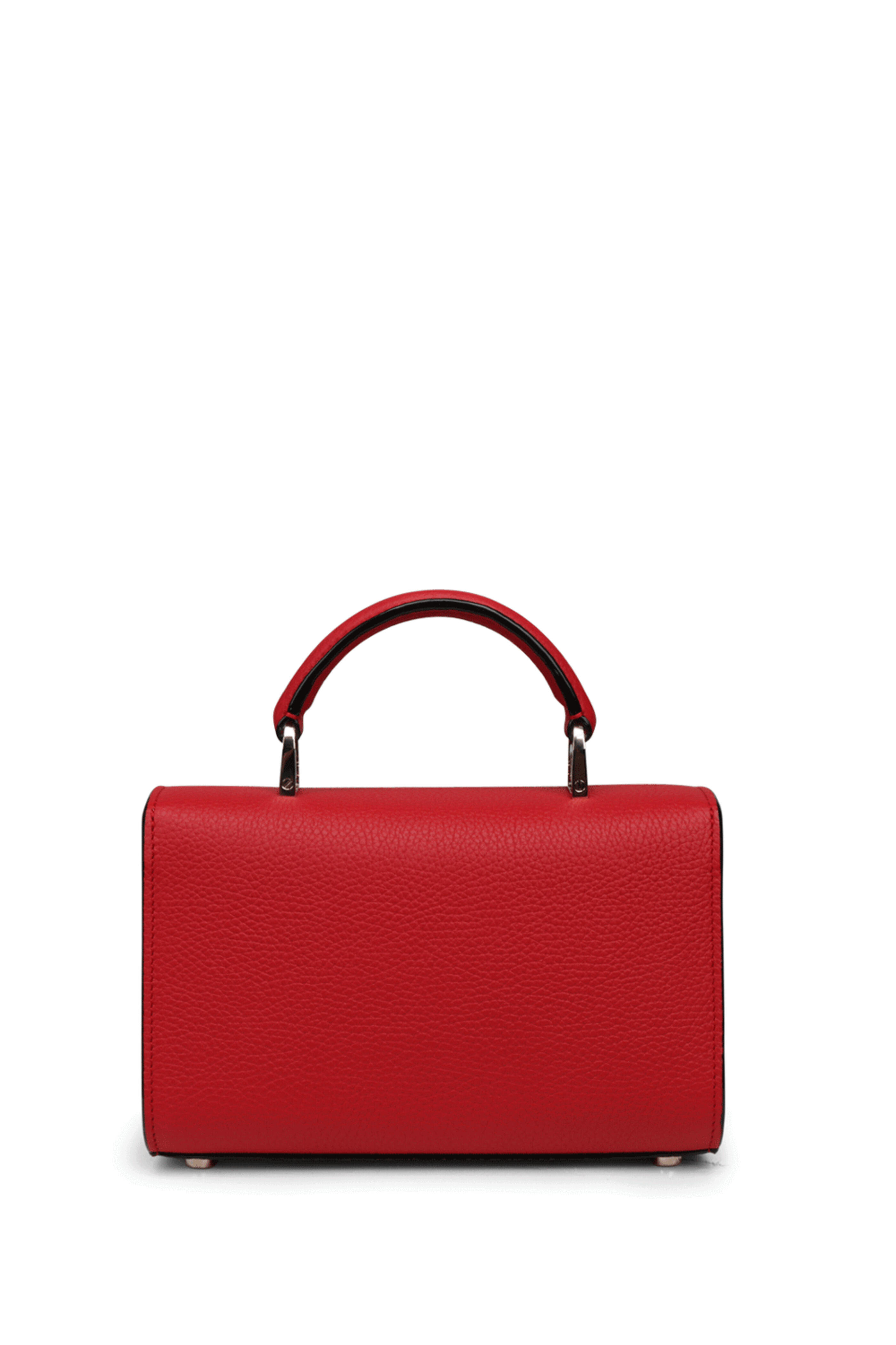 Moreau Paris - Small Ana Top Handle Bag in Red