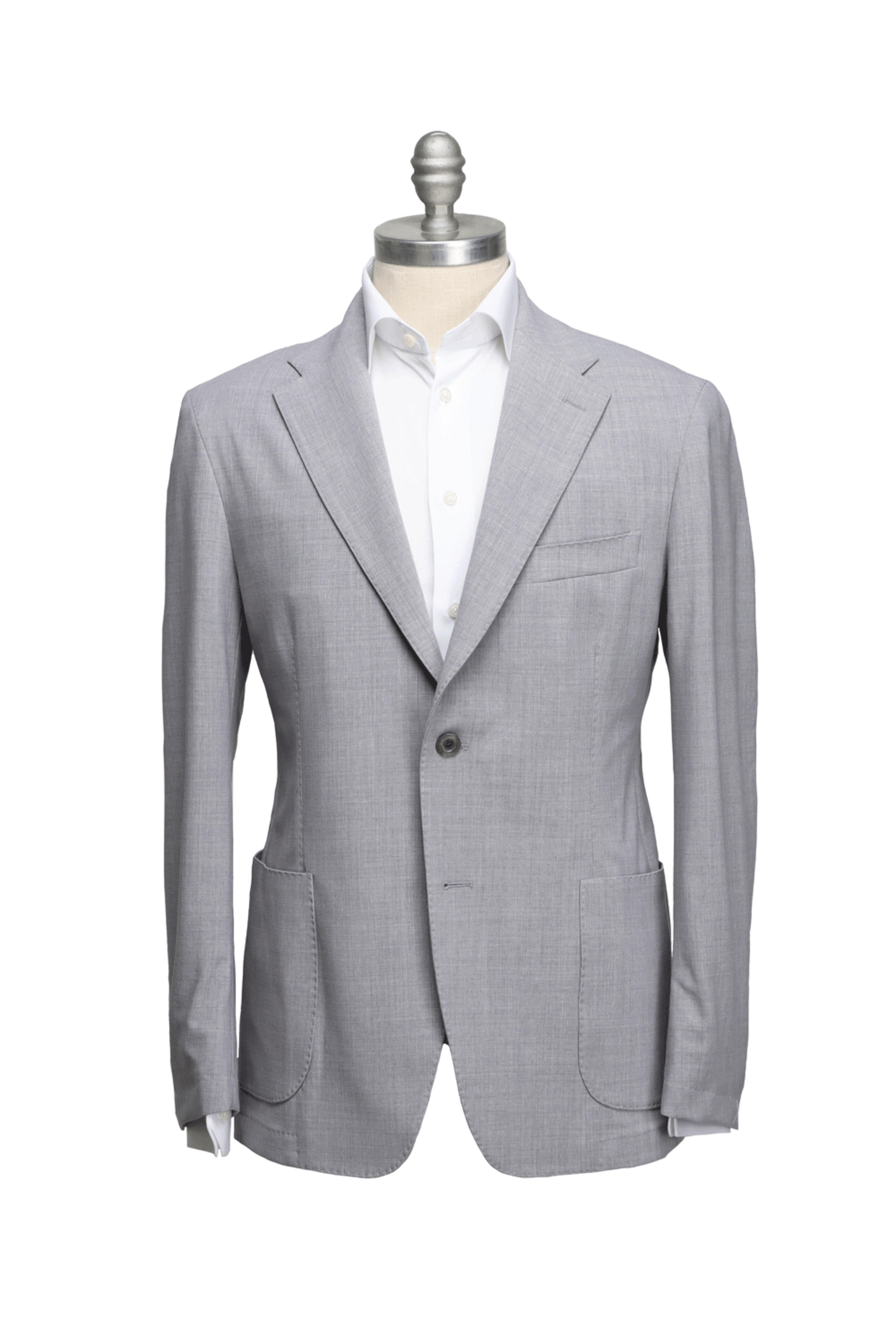 Marco Pescarolo - Pearl Gray Super Light Travel Blazer