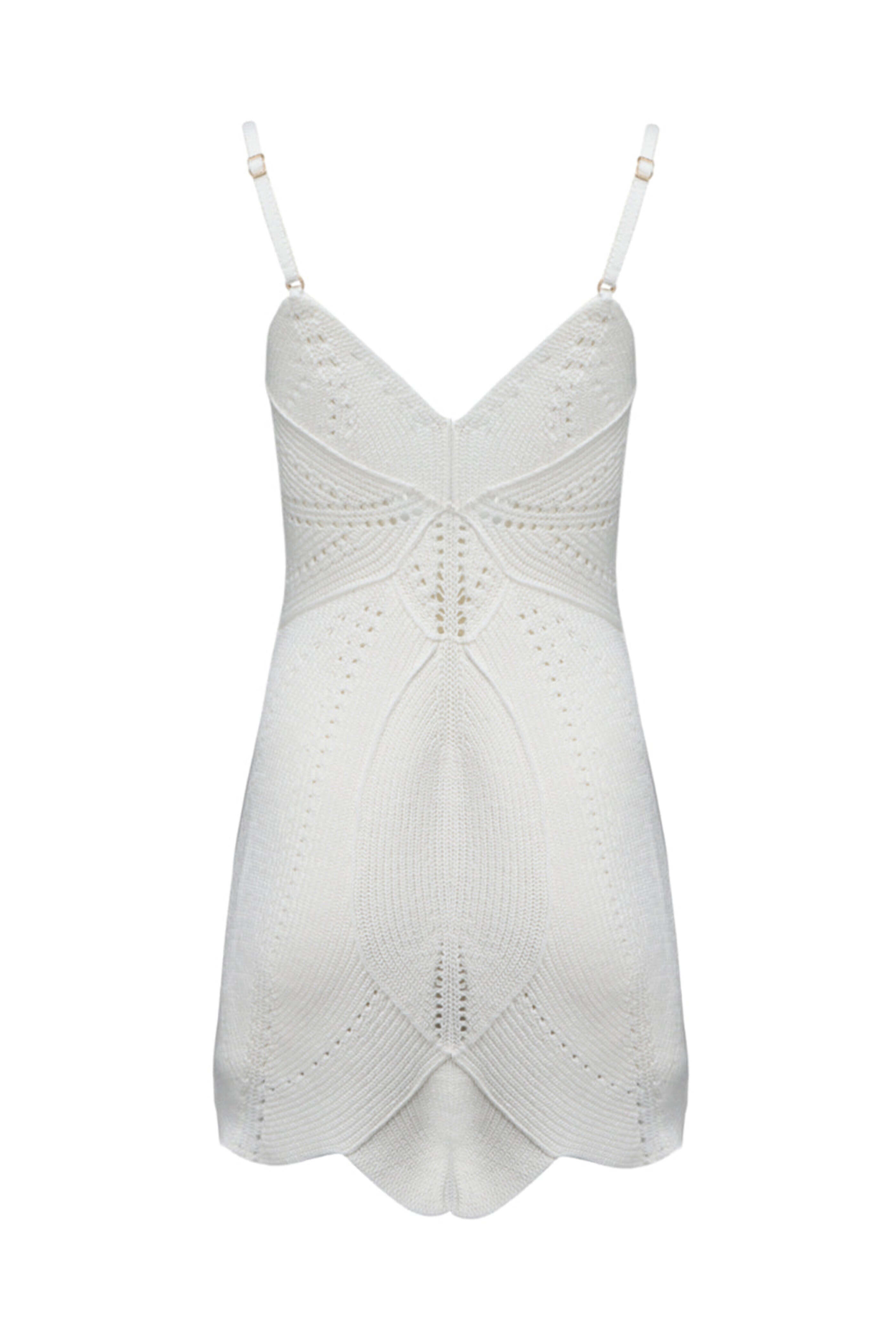 未使用タグ付き　MARNO　Lucie dress　White marno Lucie dress 新品未使用の通販 by くま's shop｜ラクマ