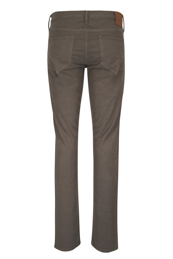 Tom Ford Titanium Moleskin Denim Five Pocket Pant - view 2