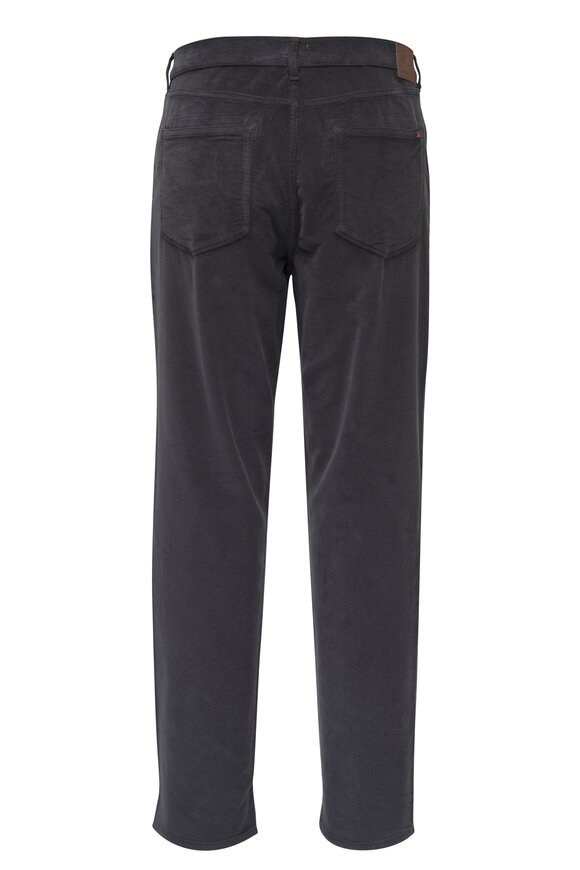 Faherty Brand - Charcoal Stretch Terry Corduroy Five Pocket Pant