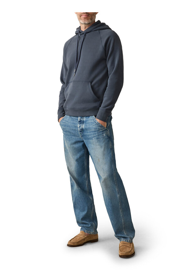 Faherty Brand - High Standard Blue Nights Fleece Hoodie