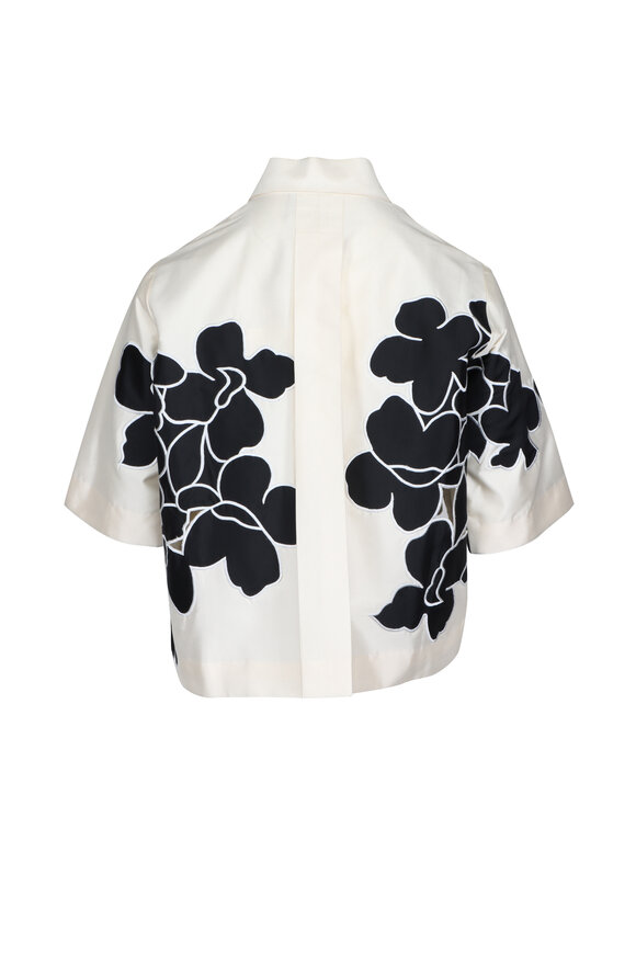 Lovebirds Guilia Ivory & White Blouse - view 2