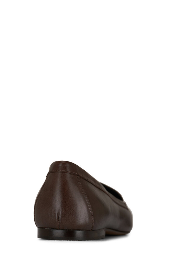 Brunello Cucinelli - Cacao Pointed Toe Tassel Flat 