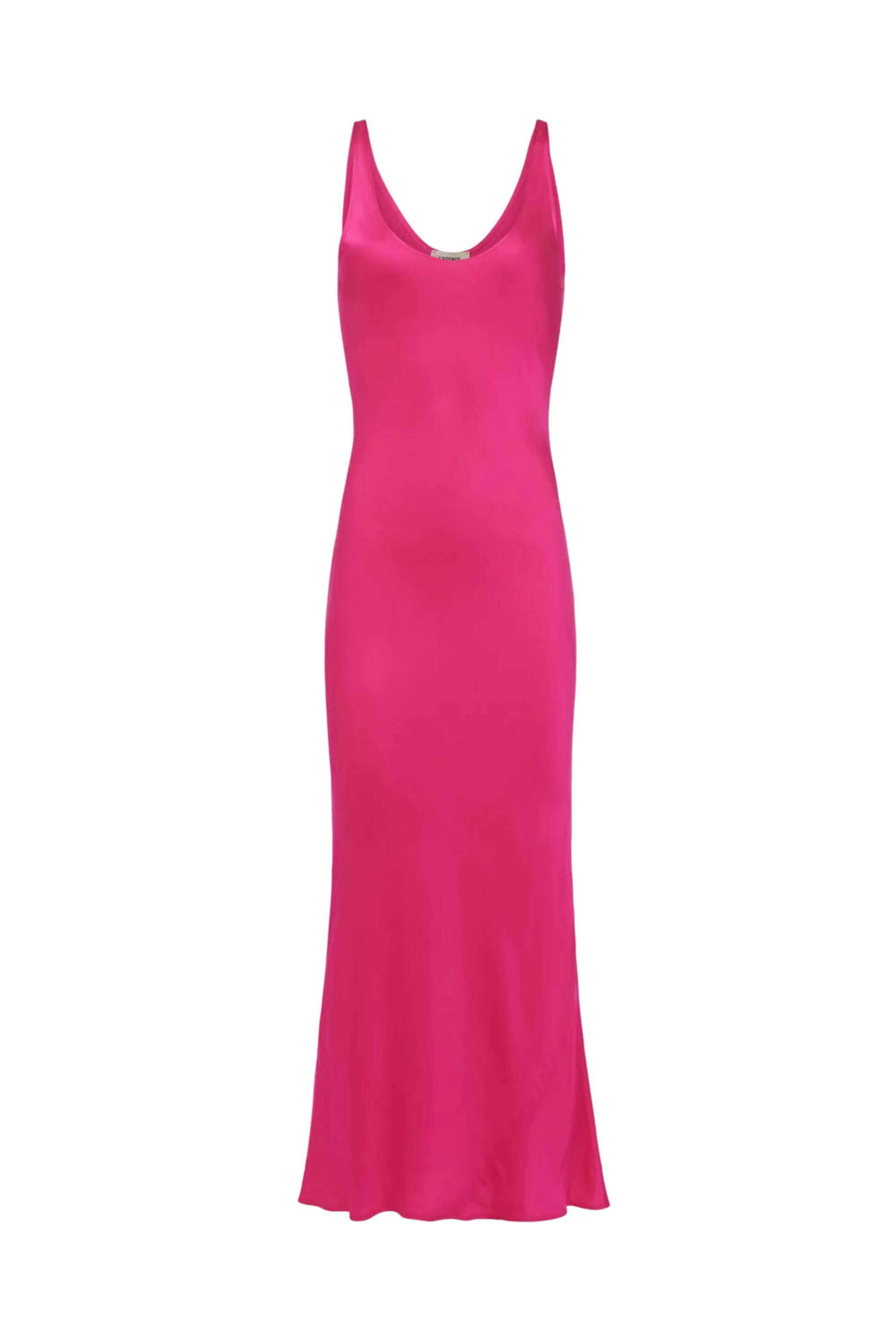 L'Agence - Pink Glo Akiya Tank Maxi Dress