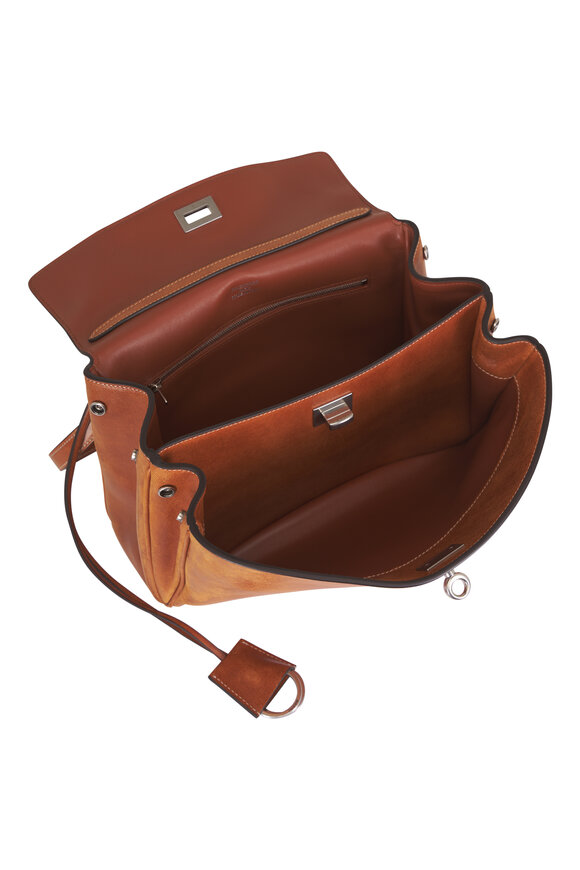Balenciaga Small Rodeo Tan Cowboy Leather Top Handle Bag - view 4