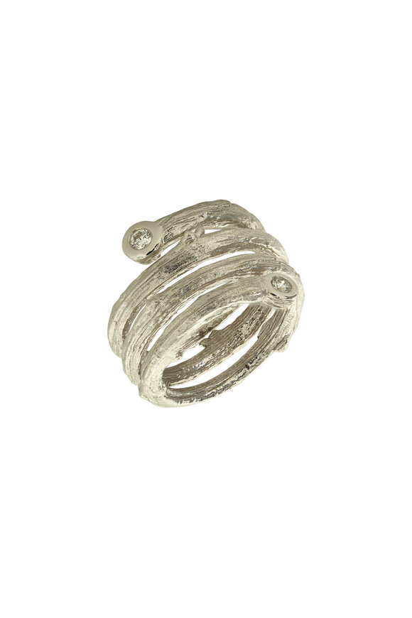 Aaron Henry Olive Branch Coil Ring