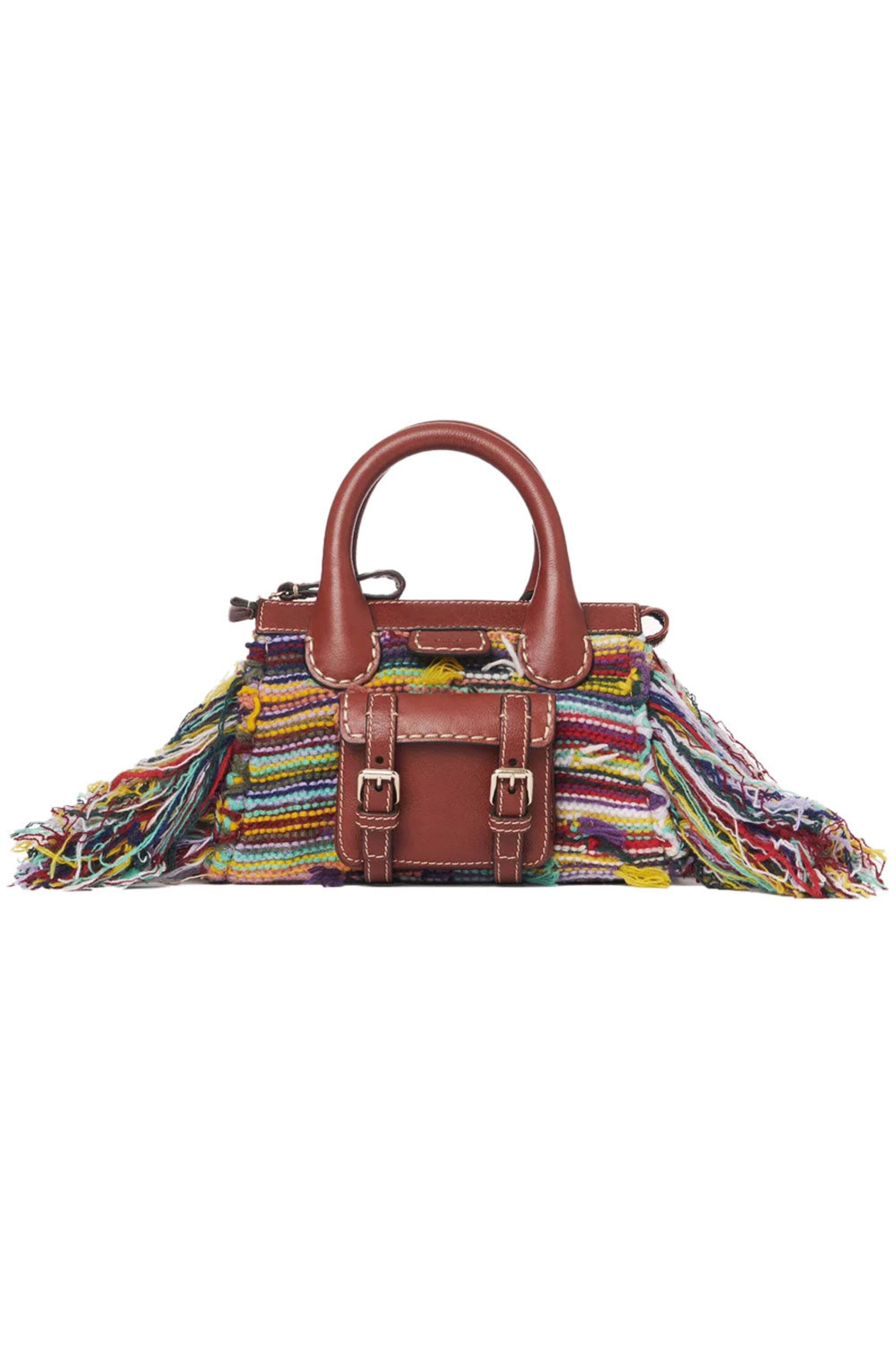 Chloé - Edith Small Fringe Bag in Multicolor