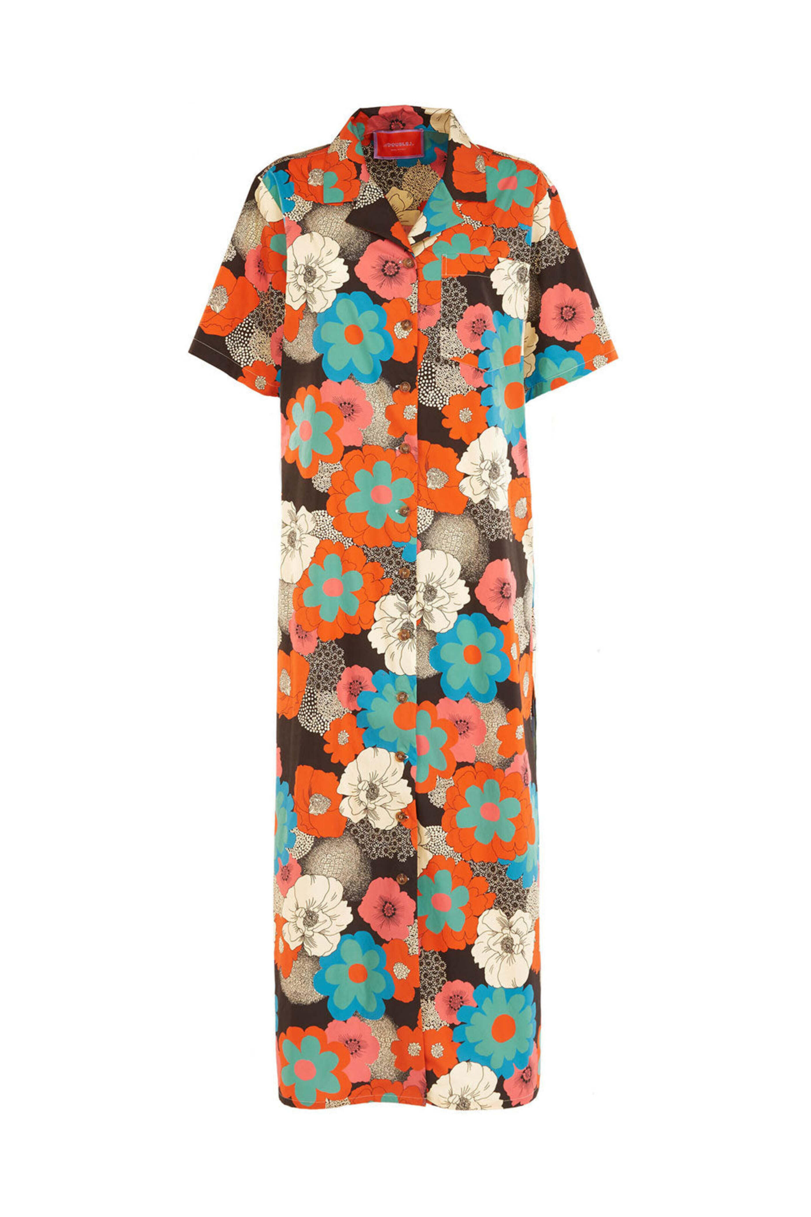 La DoubleJ - Ice Poppy Bowling Dress