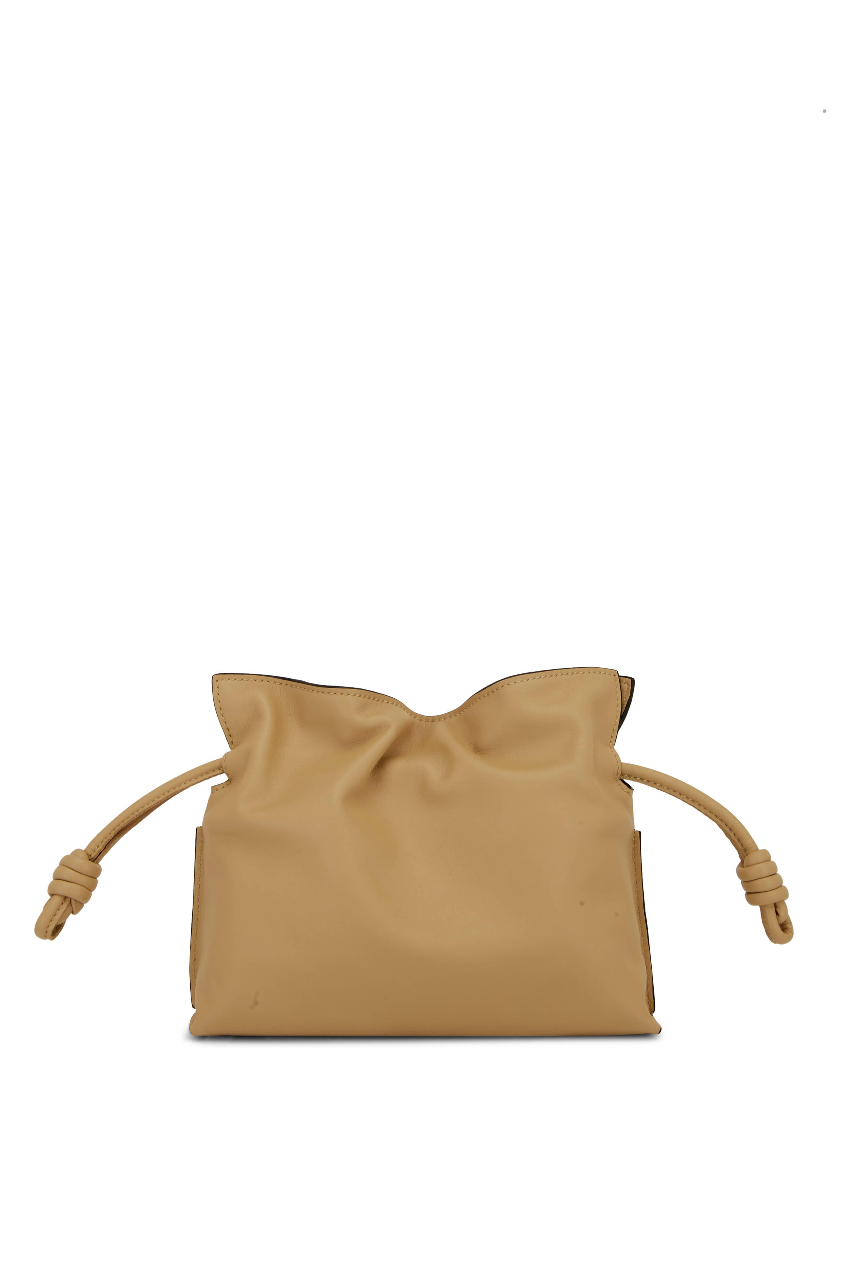 Loewe - Mini Flamenco Butter Leather Knot Clutch