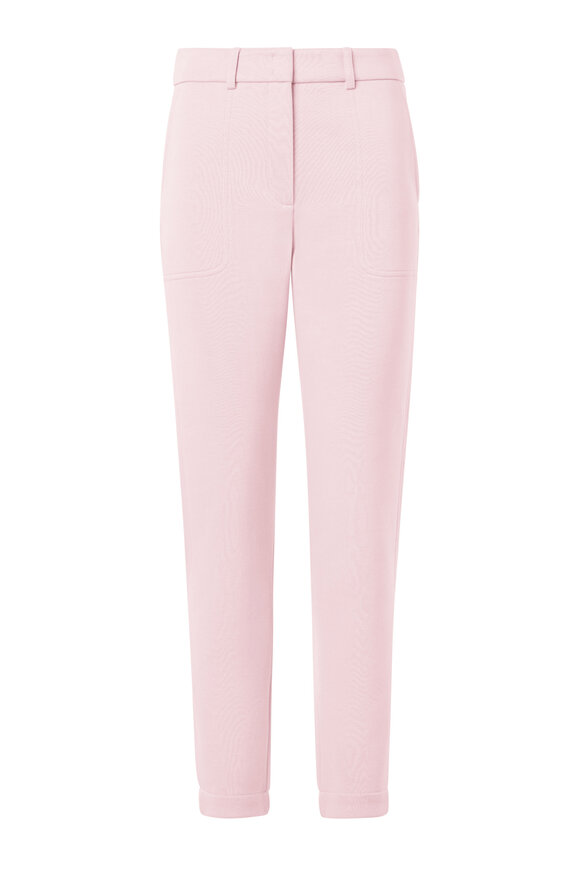 Akris Punto Milla Rose Stretch Cotton Pants - view 1