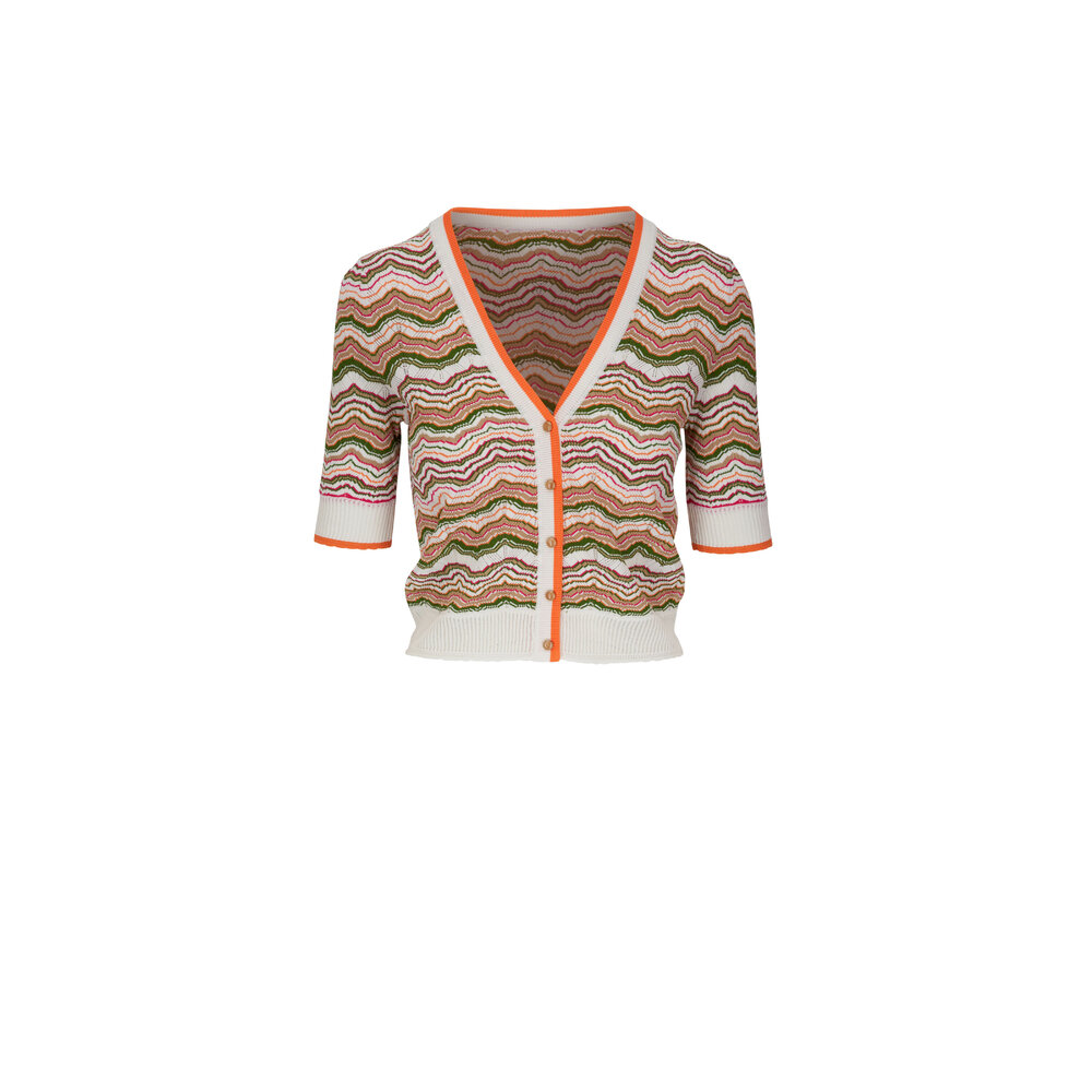 Veronica Beard - Varia Multicolor Stripe Cardigan Veronica Beard - Varia Multicolor Stripe Cardigan