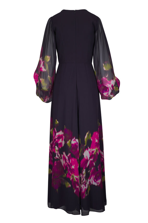 Sachin + Babi - Jenny Floral Chiffon Gown