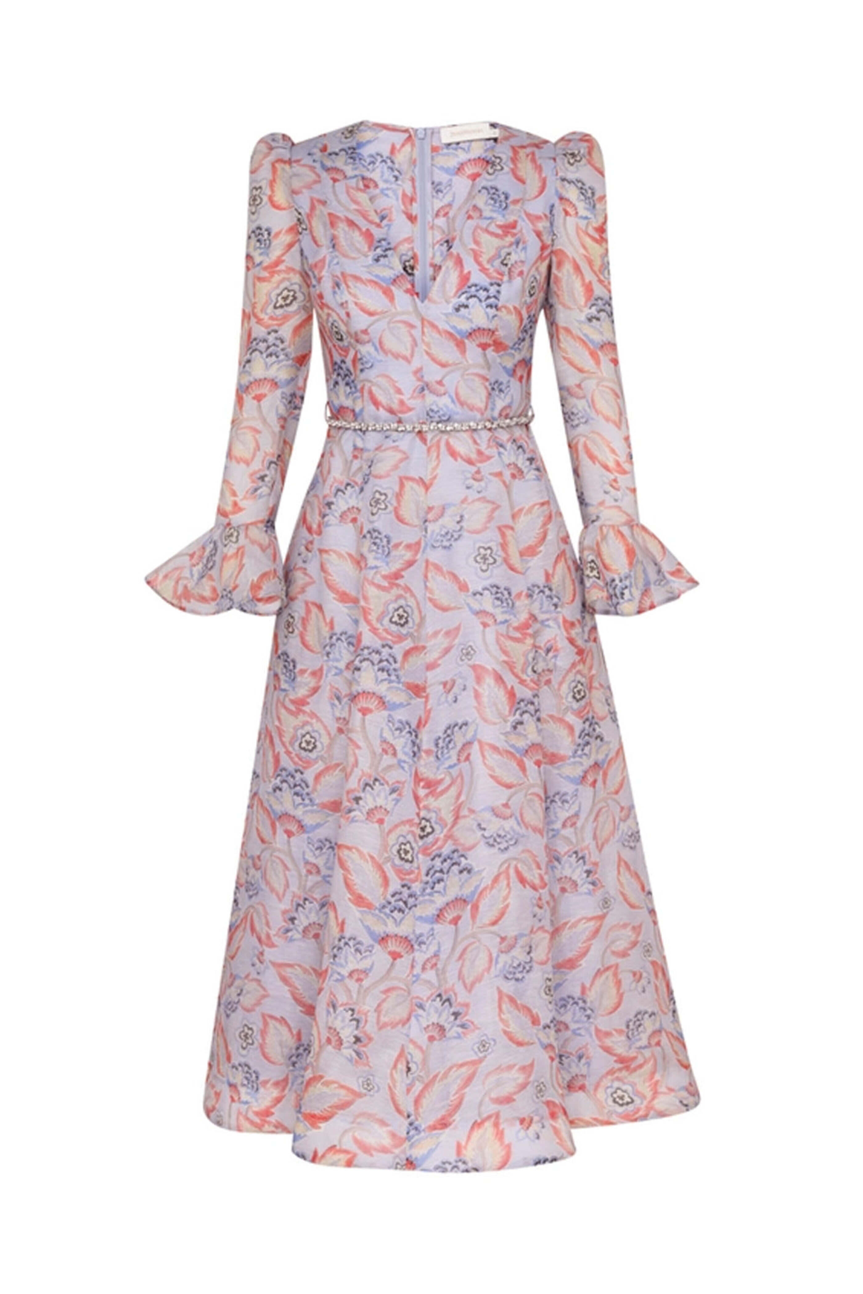 zimmerman eden long sleeve dress Zimmermann Eden Long Sleeve Midi Dress Size 3/ AU 14