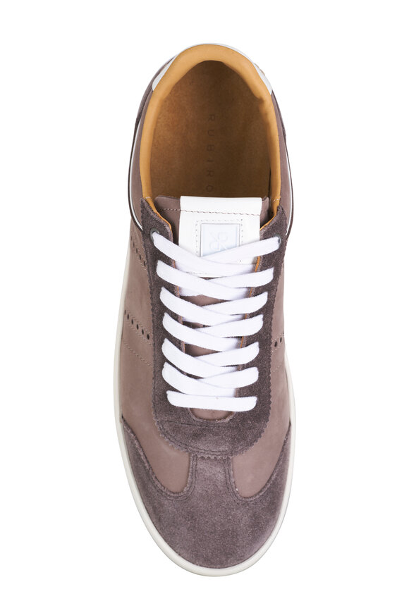 Rubirosa - Judy Taupe Suede Low Top Sneaker