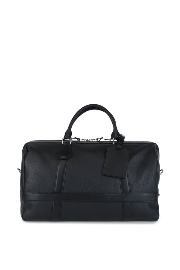 Dunhill - Boston Black Leather Duffle Bag 