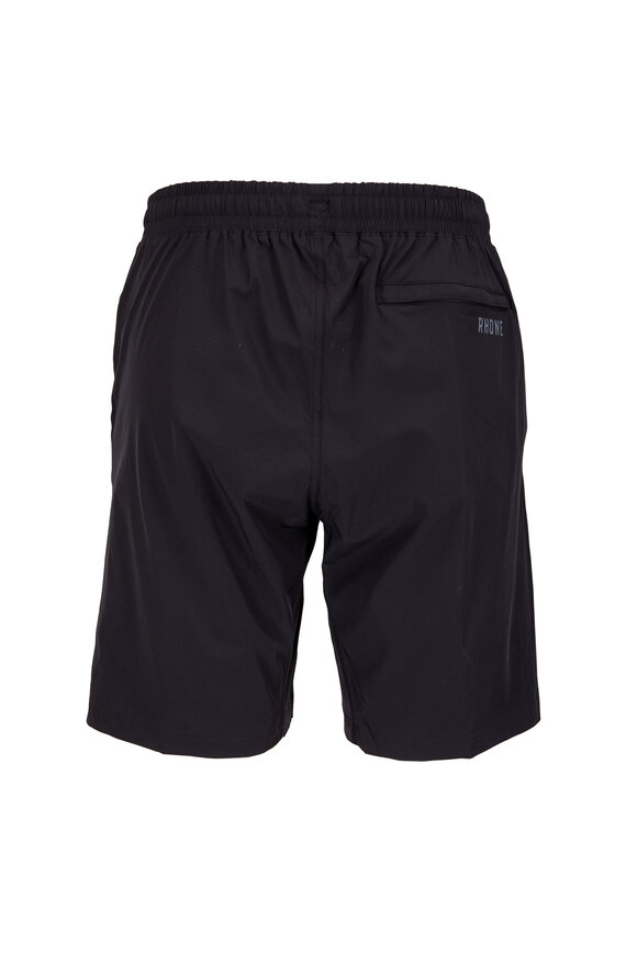 Rhone Apparel - Mako Black Nylon Performance Shorts