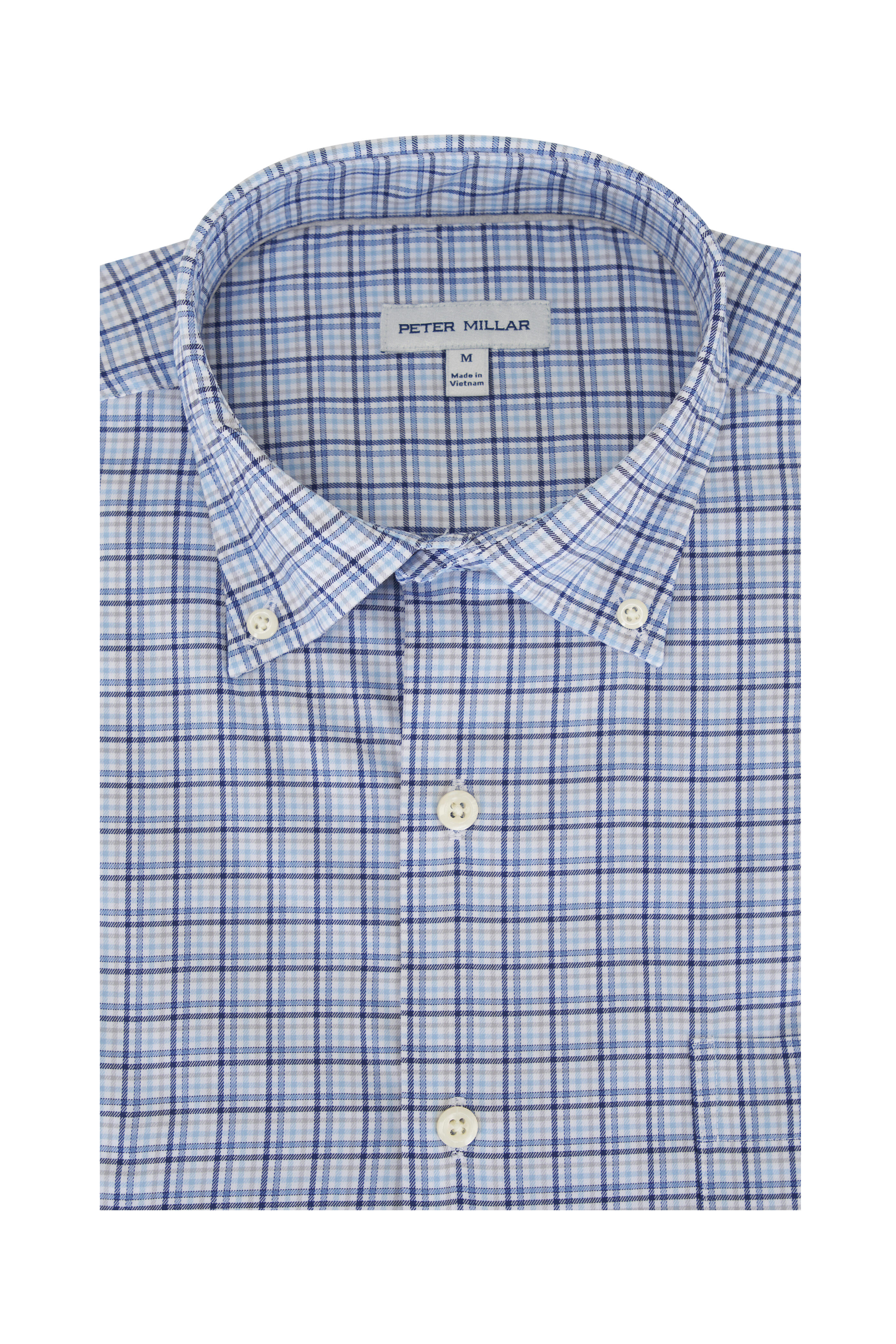 Peter Millar - Albert Crown Lite Blue Freesia Sport Shirt
