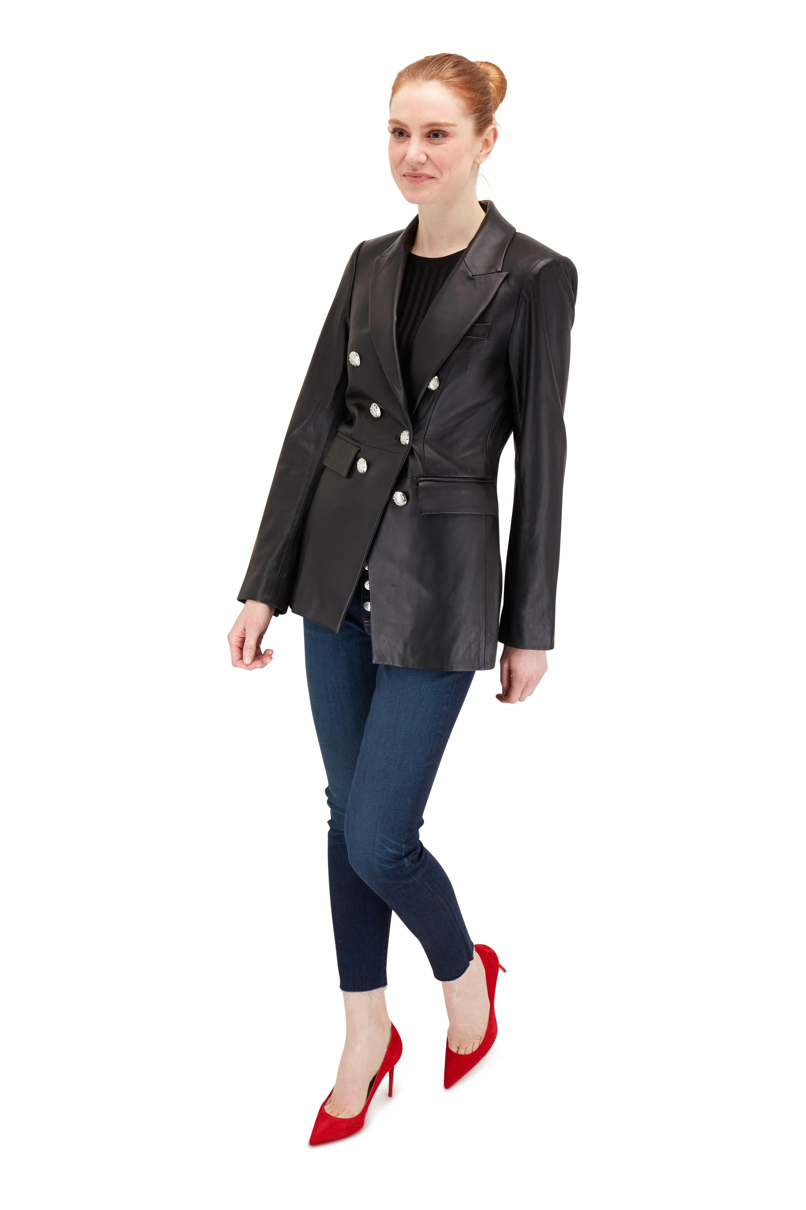 Veronica Beard - Debbie Dark Vintage High-Rise Jean