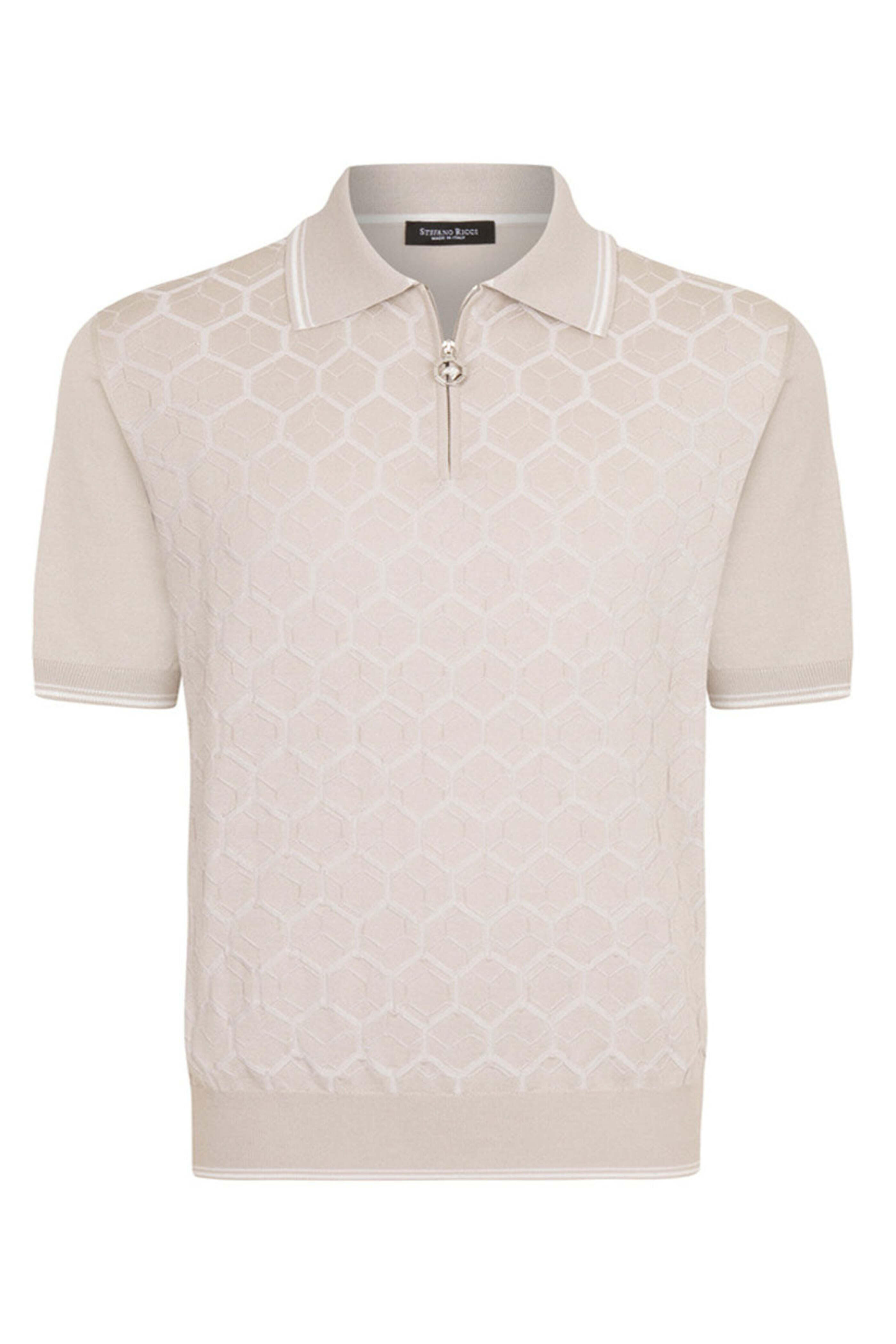 Stefano Ricci - Beige Knit Polo
