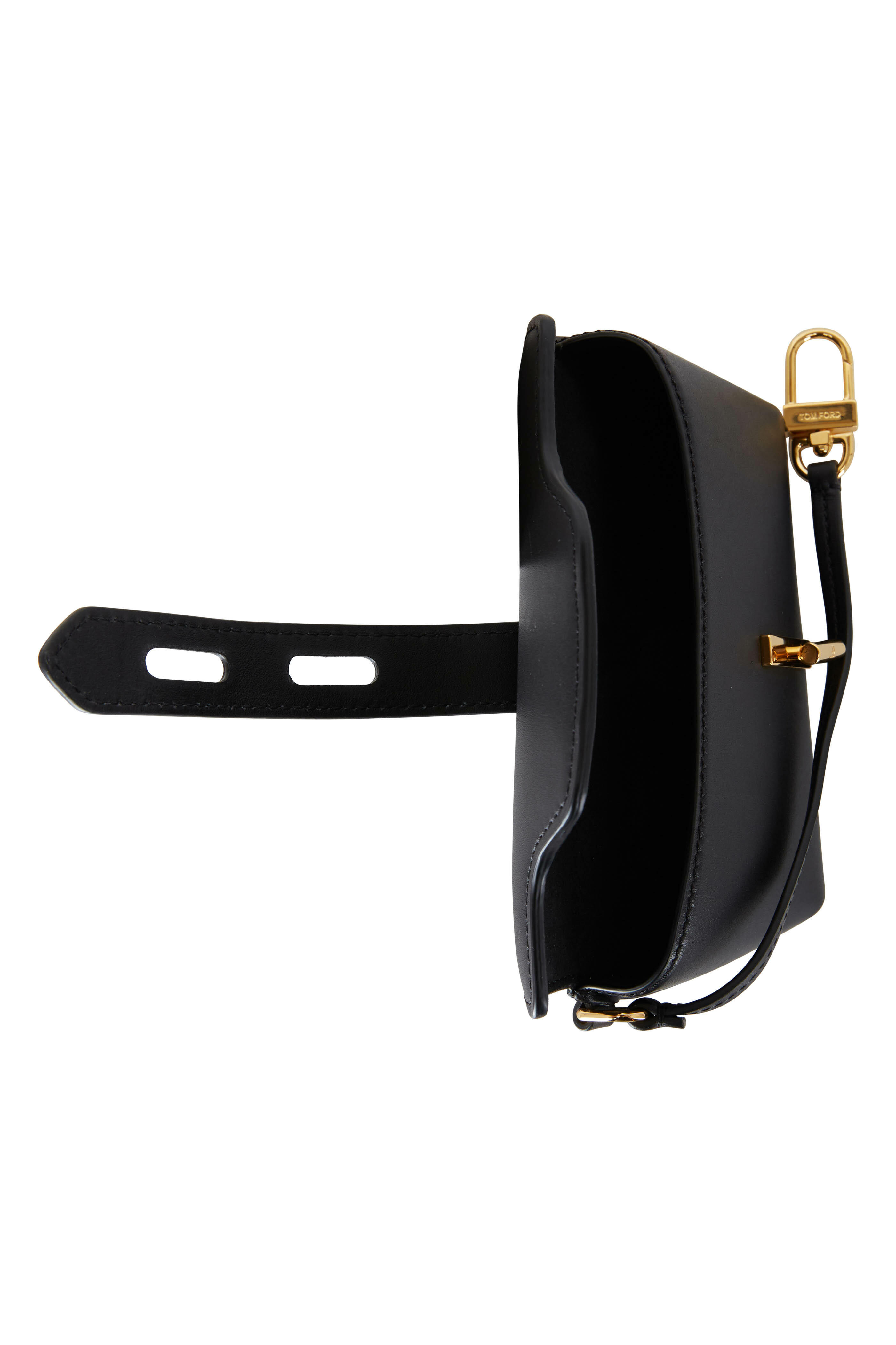 Tom Ford - Black Leather Sunglass Case | Mitchell Stores Tom Ford - Black Leather Sunglass Case | Mitchell Stores
