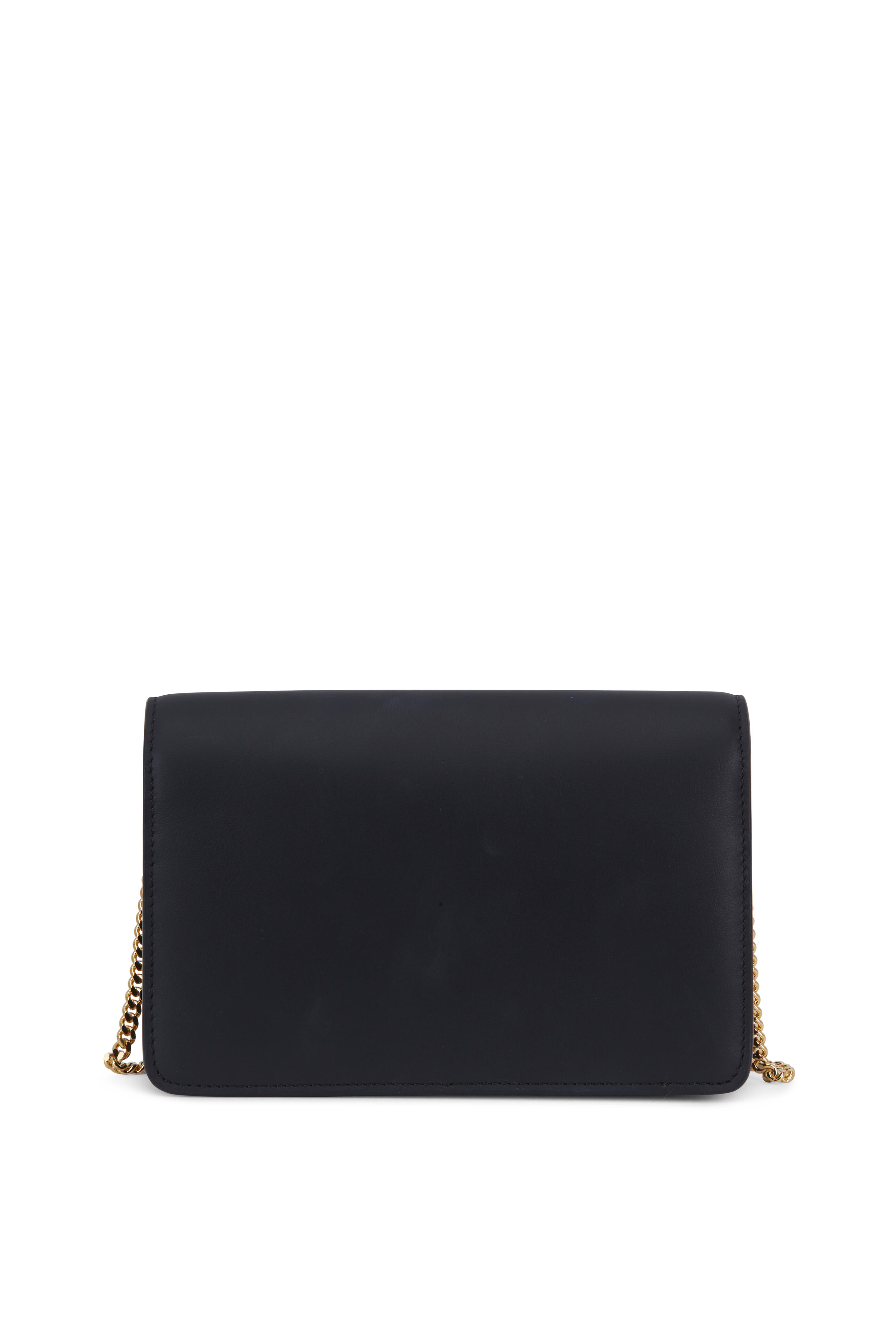 Fendi - Bag Bugs Black Leather Chain Mini Bag | Mitchell Stores