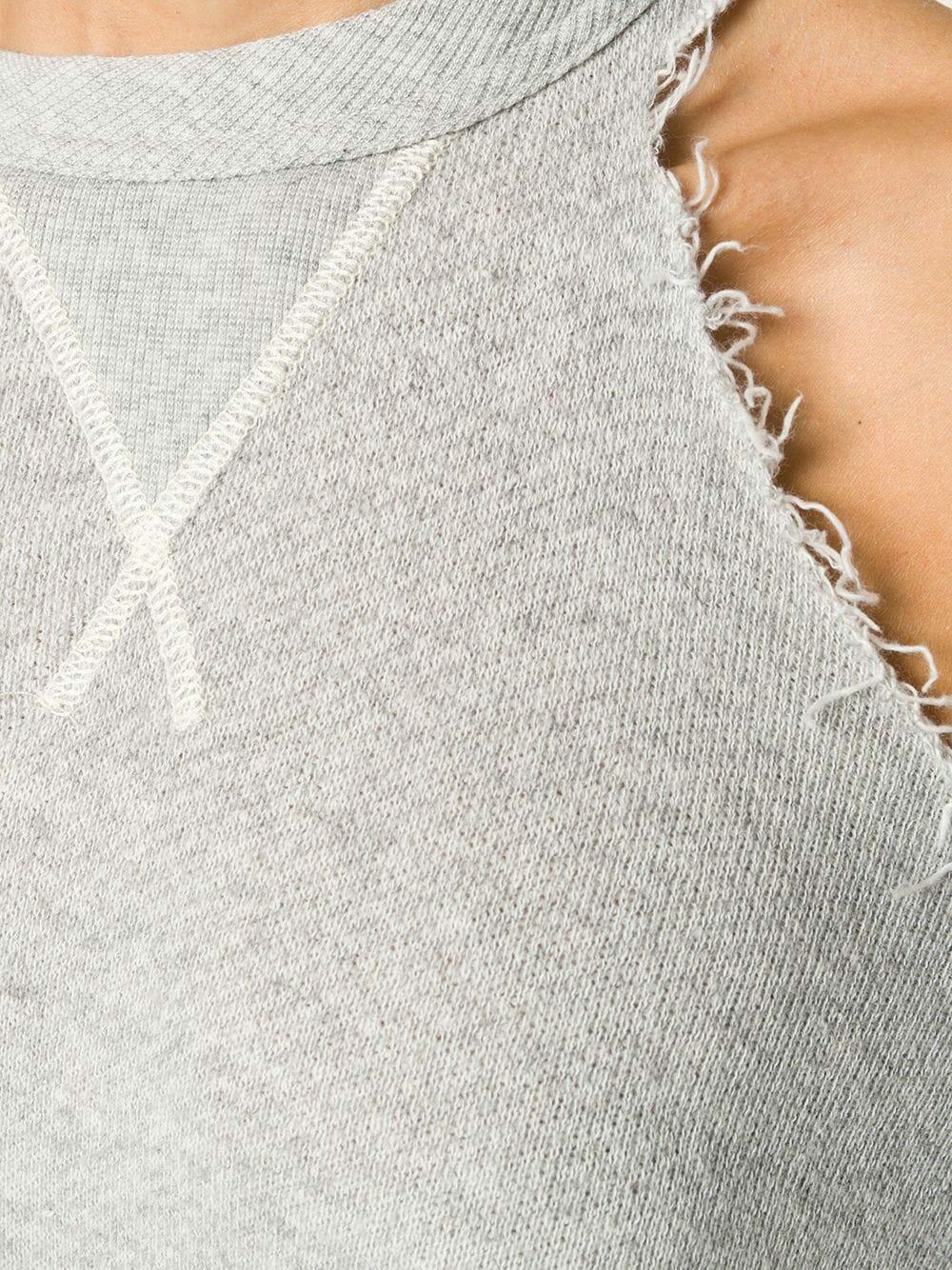 R13 - Distorted Heather Gray Sweatshirt