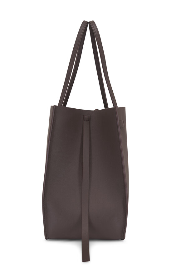Moreau Paris Medium Vincennes Chocolate Brown Reversible Tote - view 9