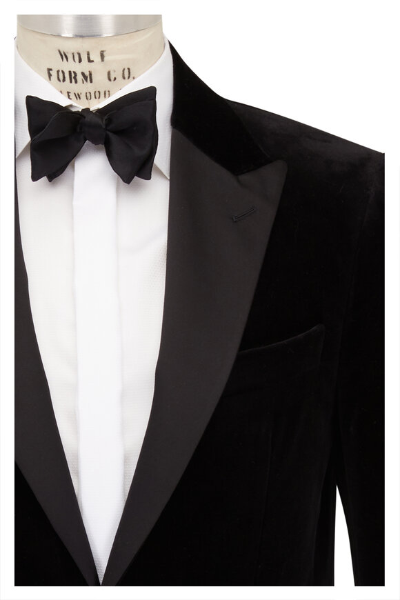 Canali - Black Velvet Dinner Jacket