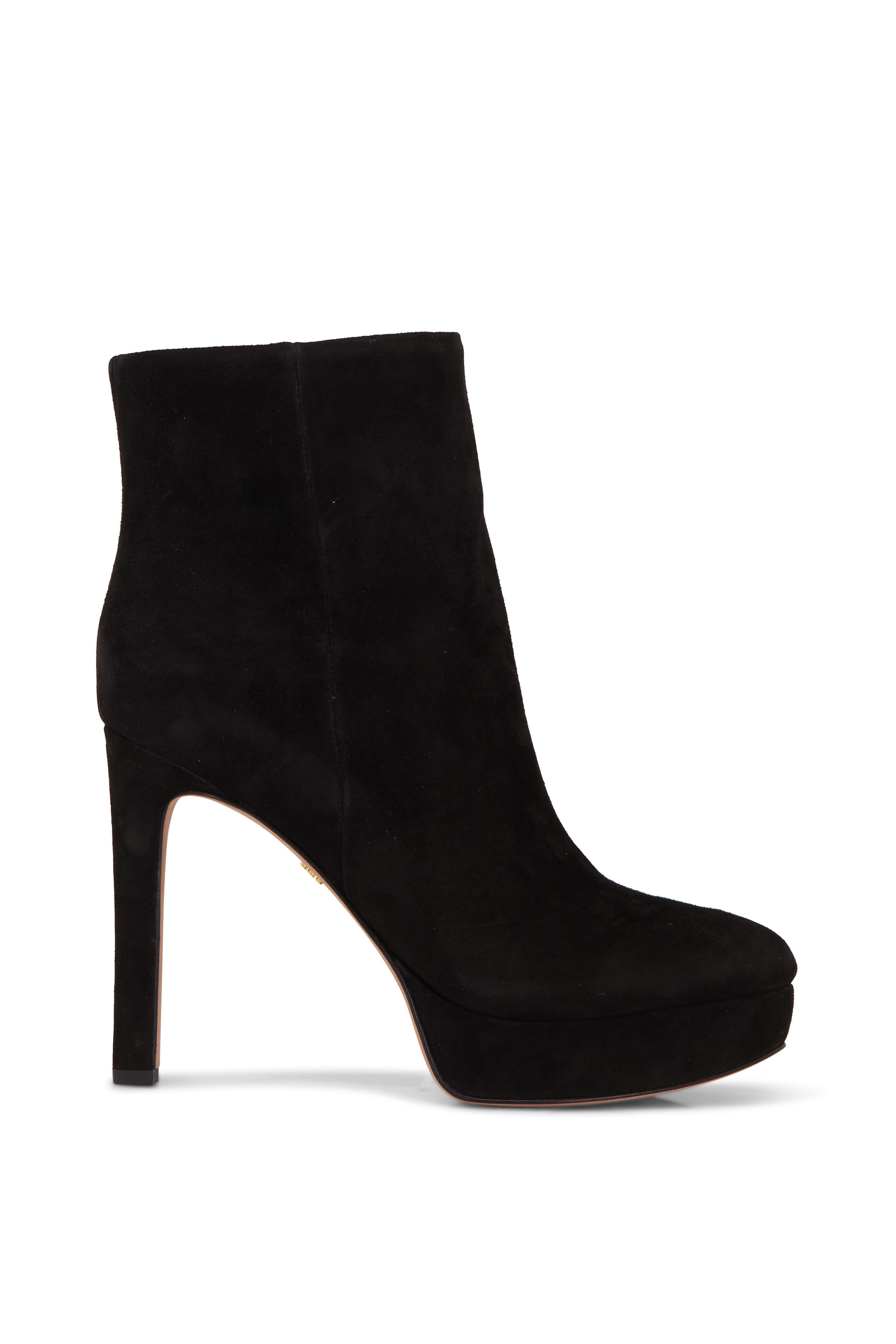 Veronica Beard - Dali Black Suede Platform Bootie
