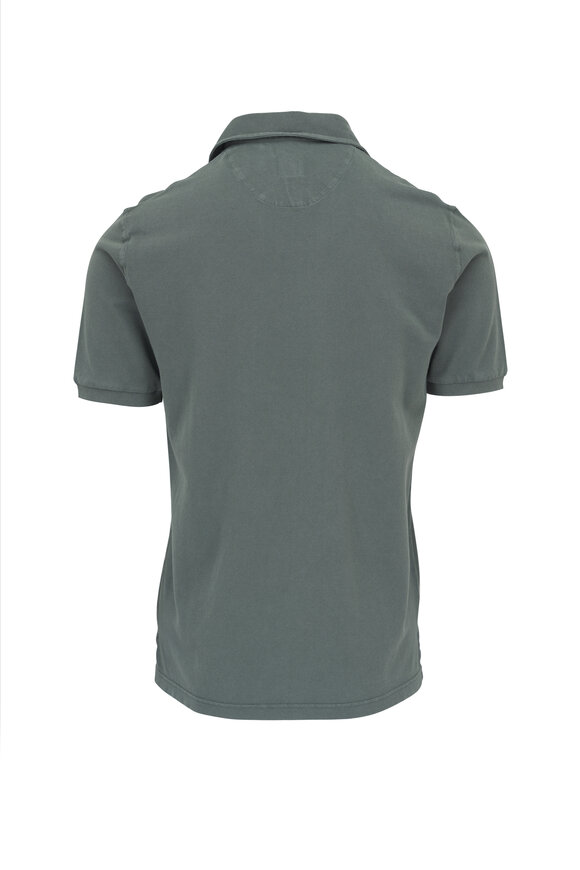 Fedeli - Green Cotton Piqué Polo