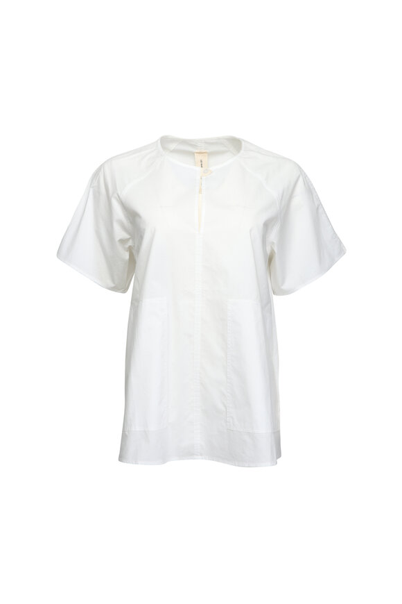 Lee Mathews LM Natural Poplin Tee