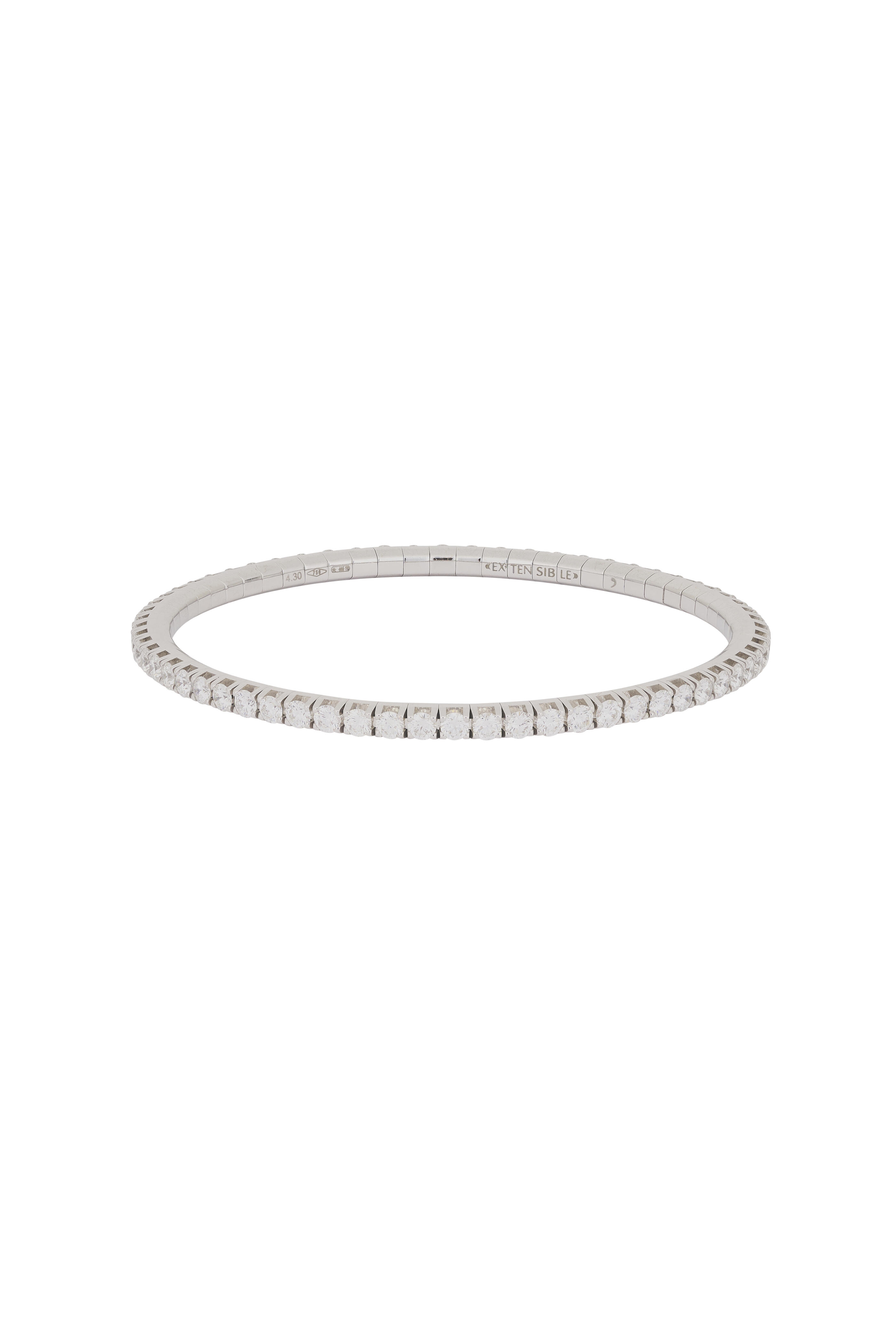 Demeglio - Brilliant 4.3CT Diamond Stretch Tennis Bracelet