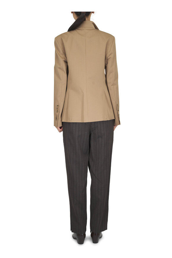 TWP Roberts Dark Brown Stripe Pant - view 4