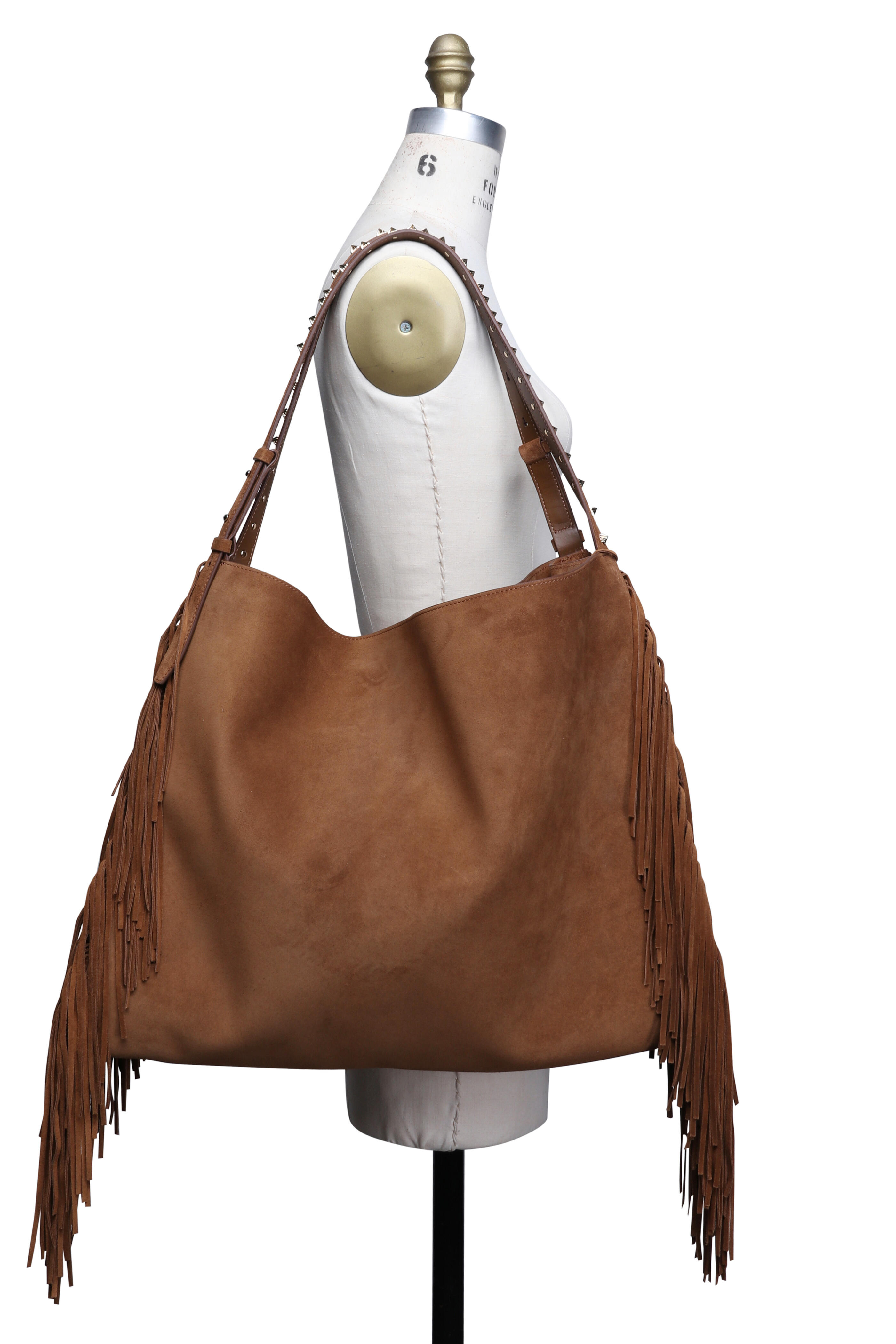 トートバッグ Christian Louboutin Brown Suede Baggy Tote Bag Baggy suede tote bag in brown - Christian Louboutin | Mytheresa