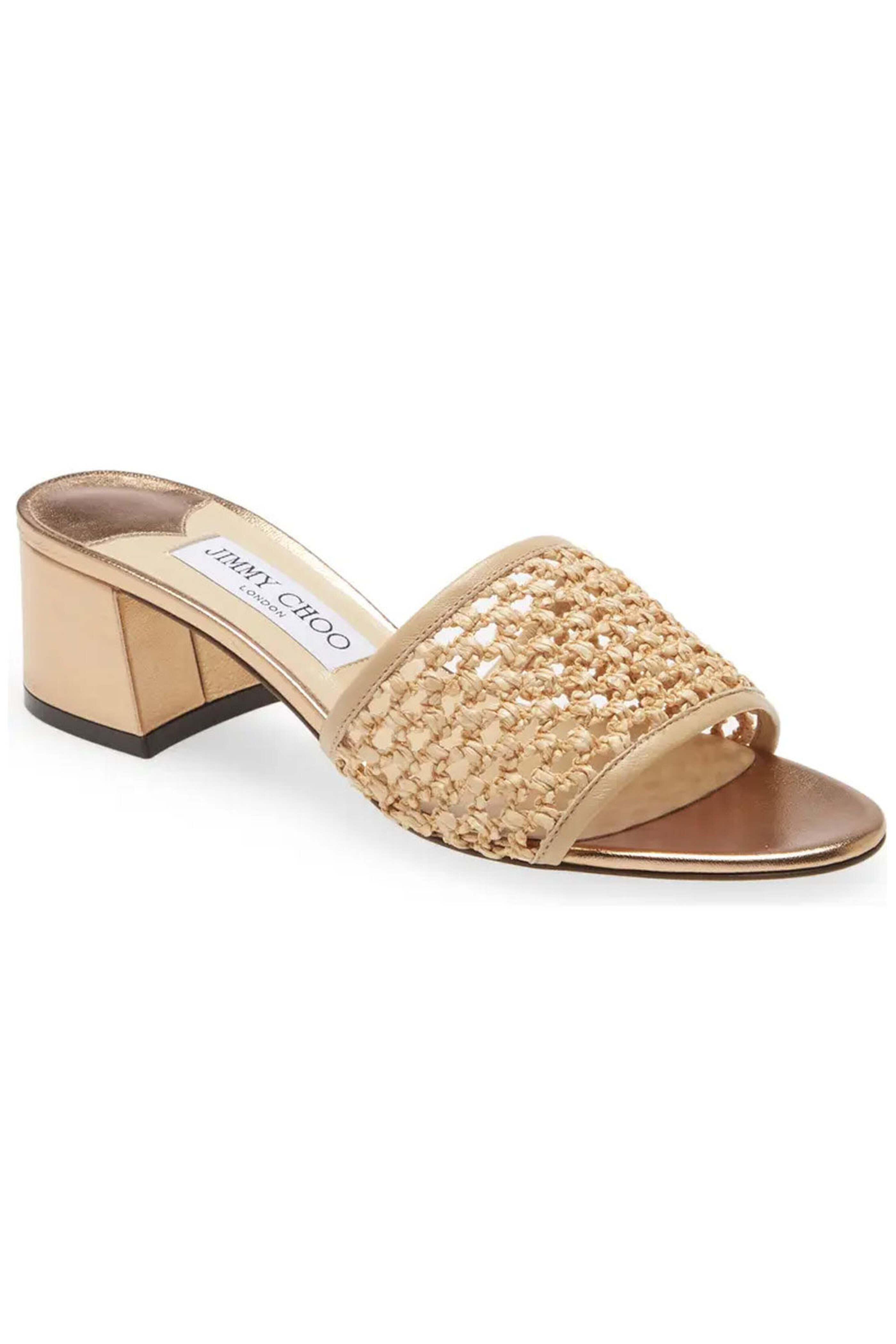 Jimmy Choo - Minea 45 Sandal in Barley