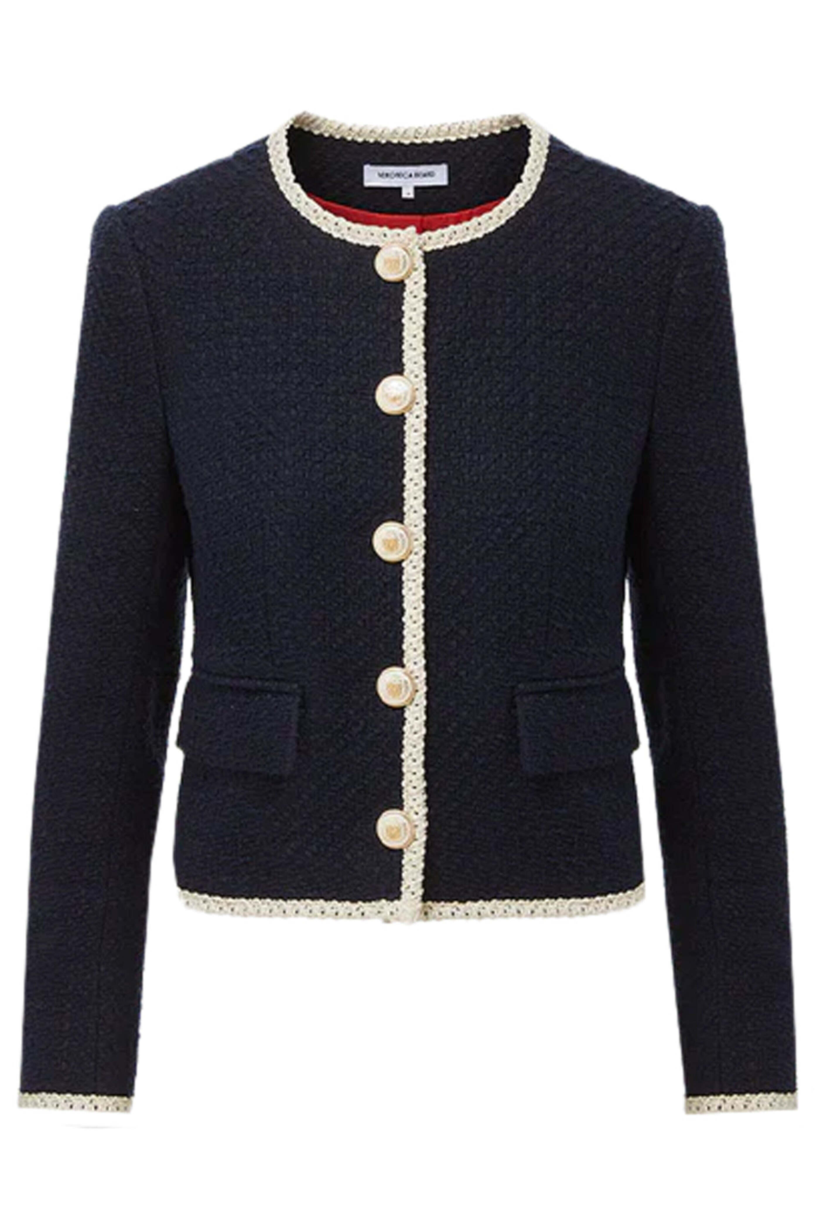 Veronica Beard - Navy Tweed Mabel Jacket