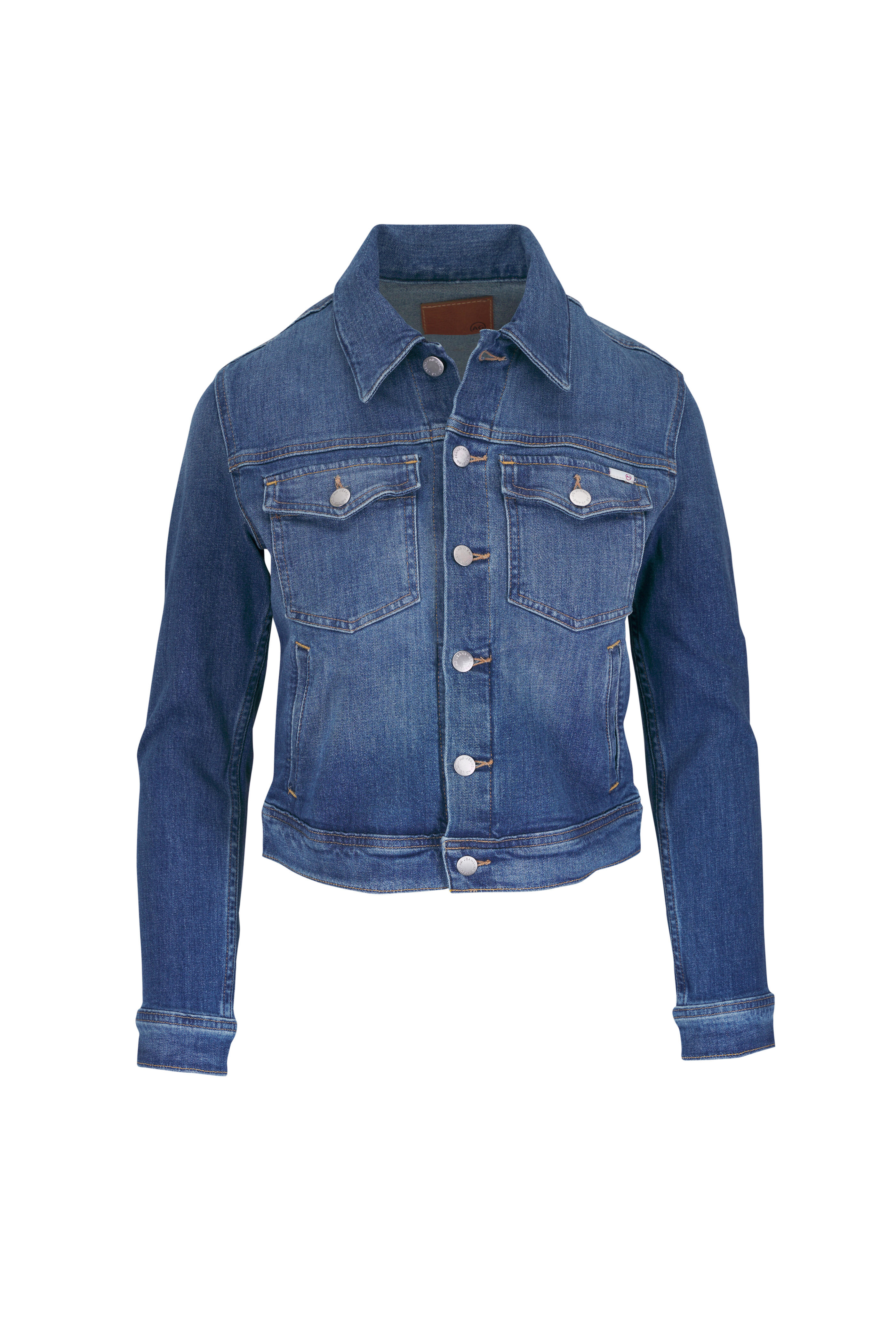 AG - Robyn Workwear Crop Denim Jacket - view 1