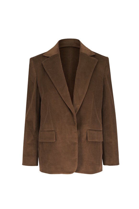 TWP Jillian Pinecone Torkel Corduroy Blazer - view 1