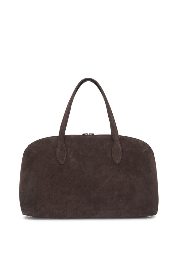 Totême Medium Brown Suede Day Tote - view 3