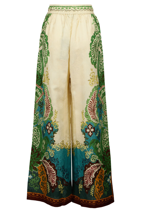 Alémais Florence Botanical Print Pant - view 2